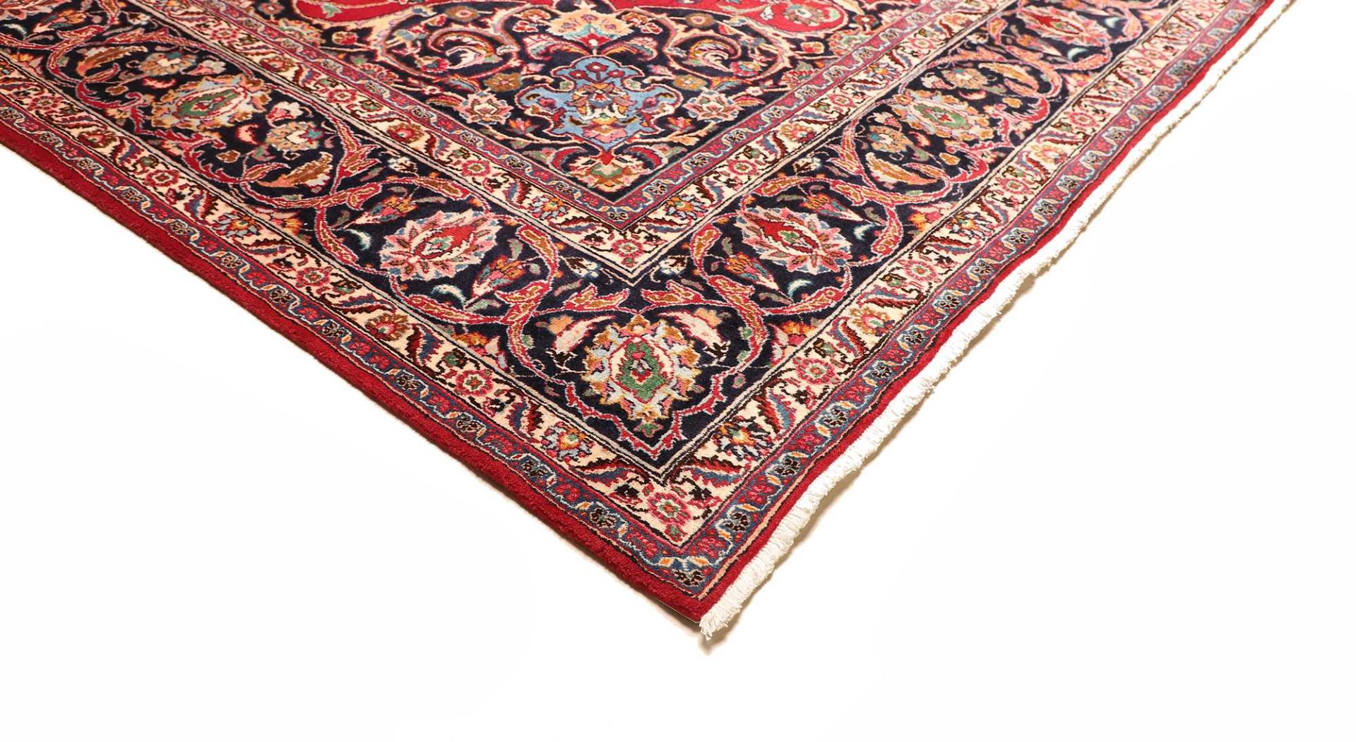 Mashhad Perserteppich 293 × 404 cm aus Wolle, handgeknüpft