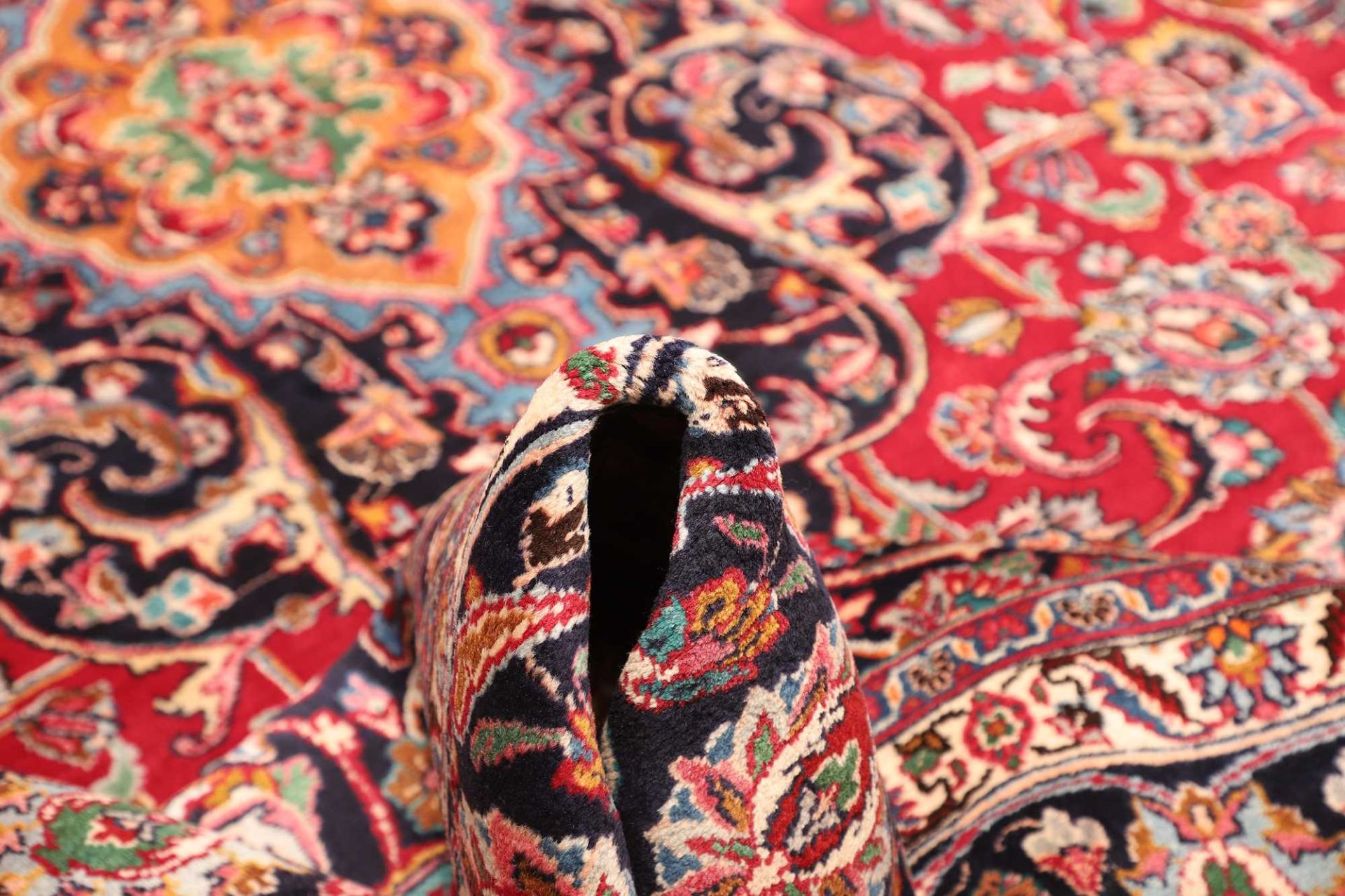 Mashhad Perserteppich 293 × 404 cm aus Wolle, handgeknüpft