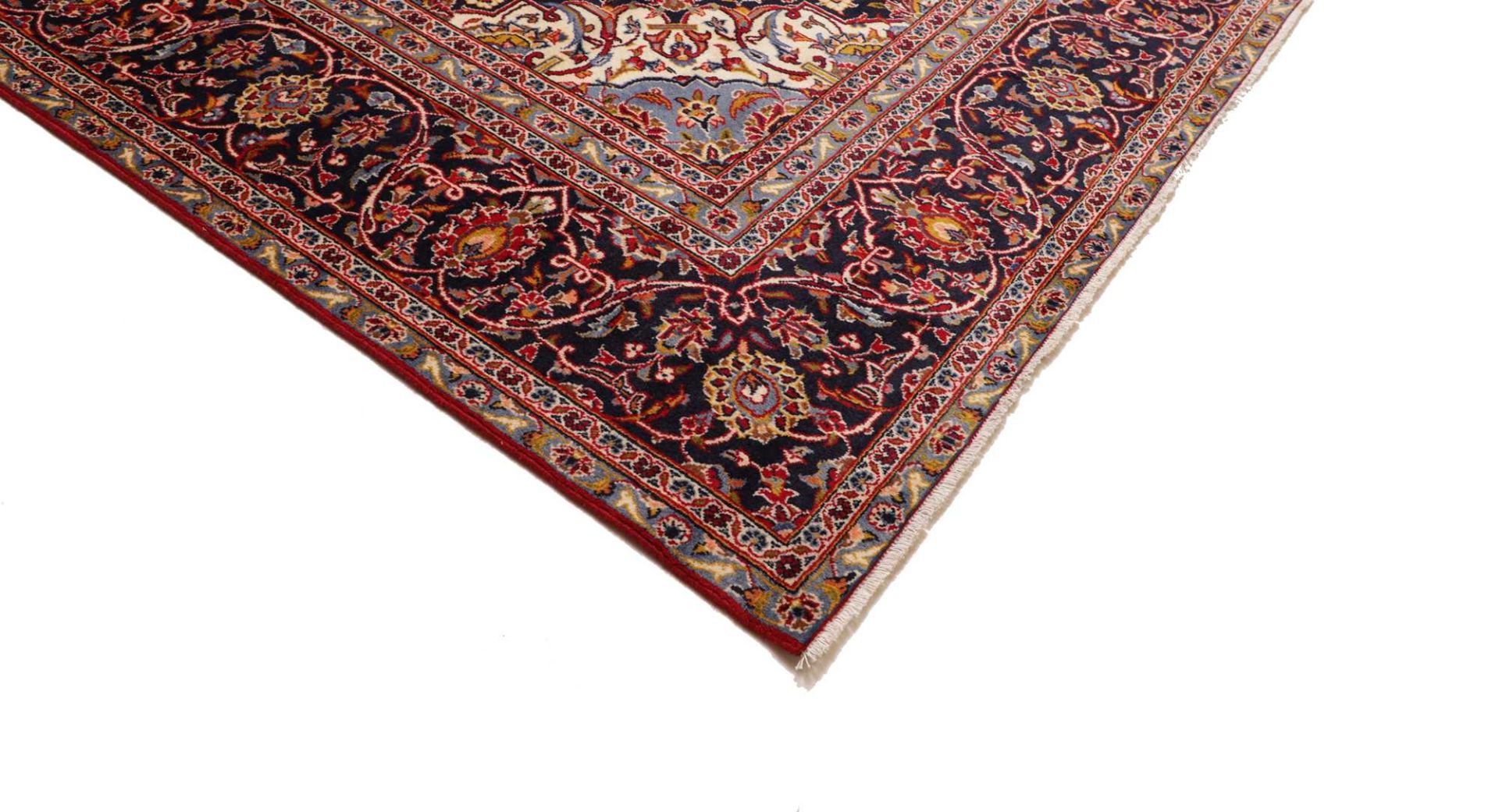 Handgeknüpfter Kashan Perserteppich 281 × 402 cm