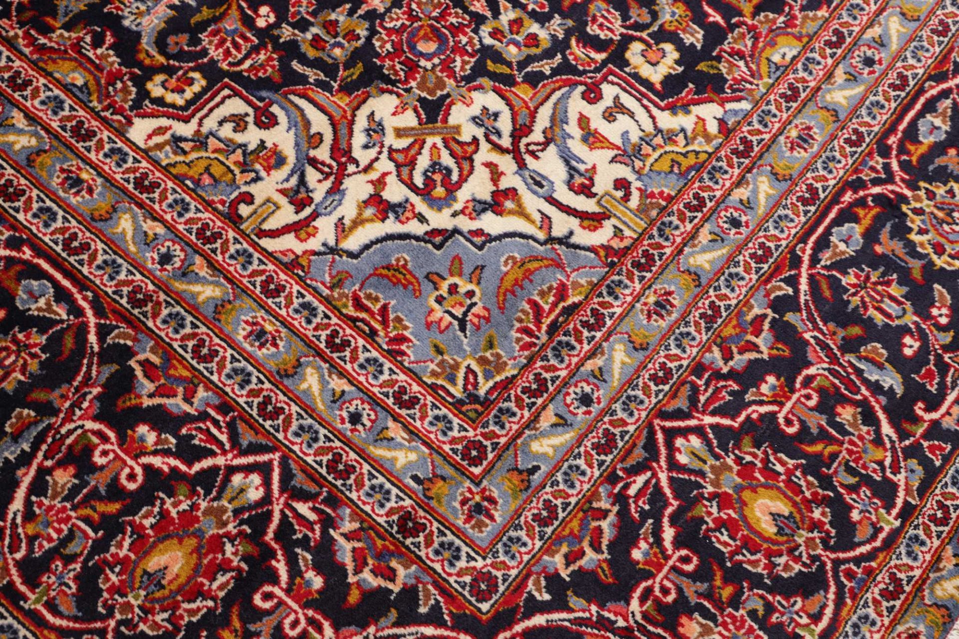 Handgeknüpfter Kashan Perserteppich 281 × 402 cm