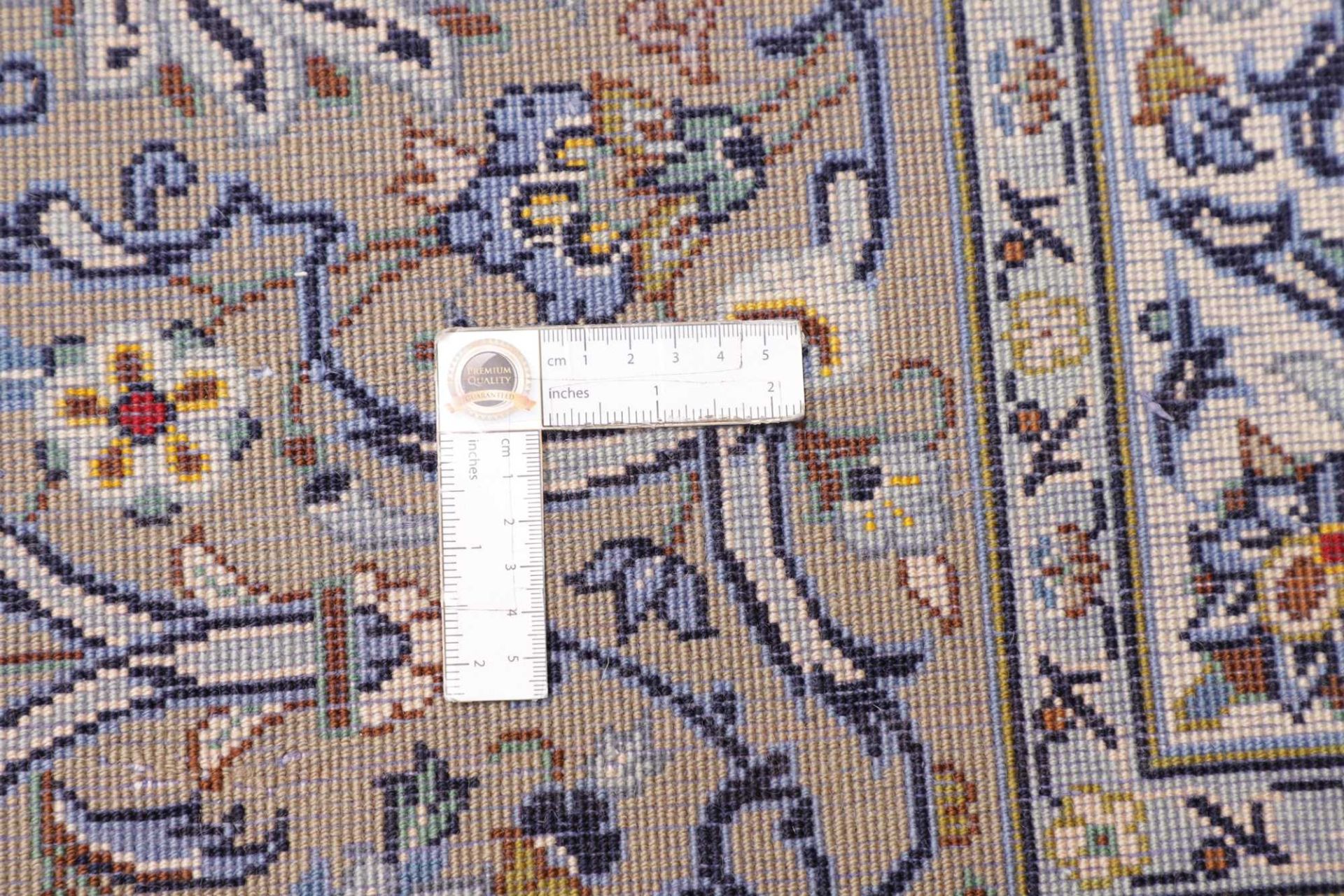 Handgeknüpfter Kashan Perserteppich, 295 × 397 cm, Wolle