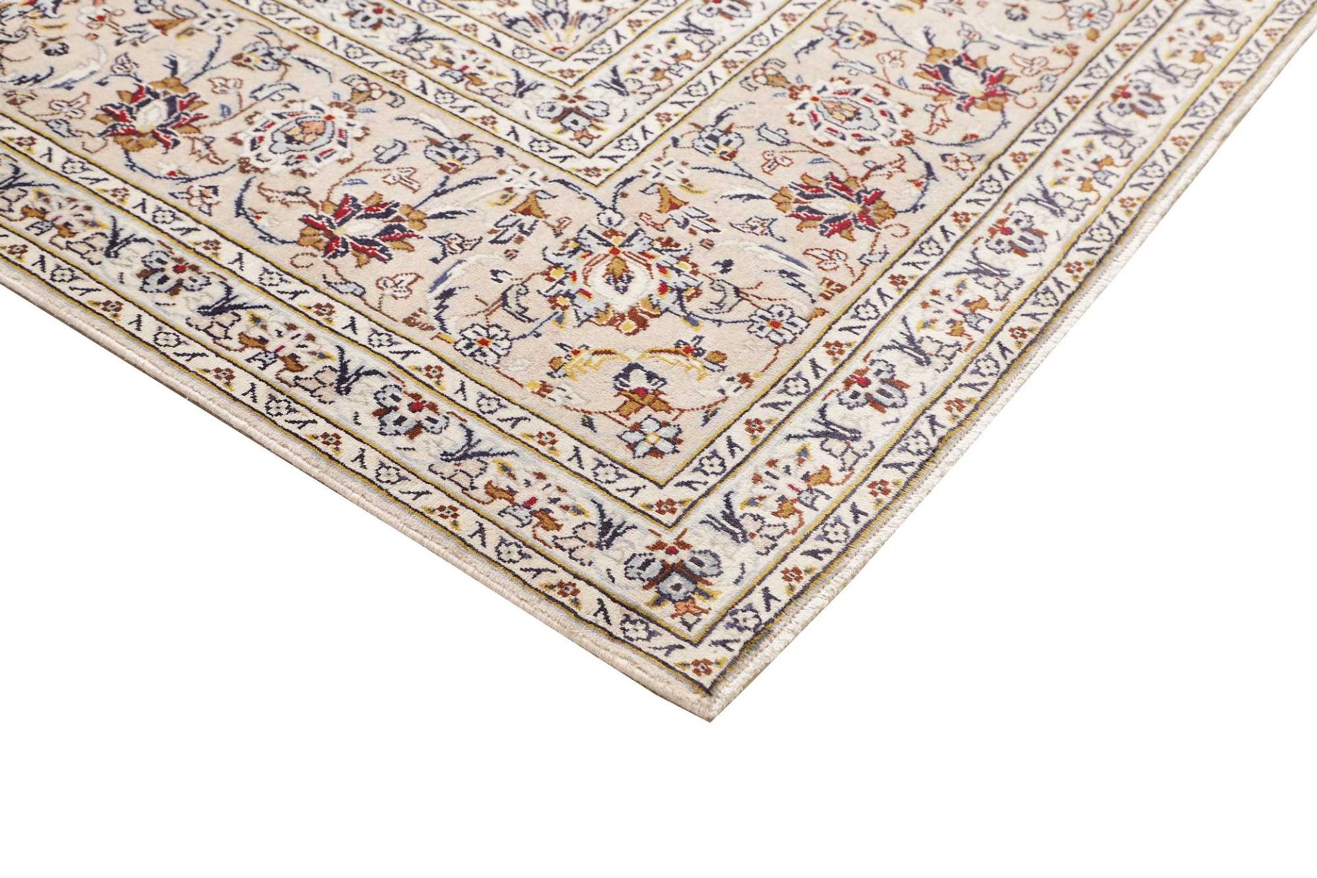 Kashan Perserteppich 291 × 402 cm aus Wolle, handgeknüpft