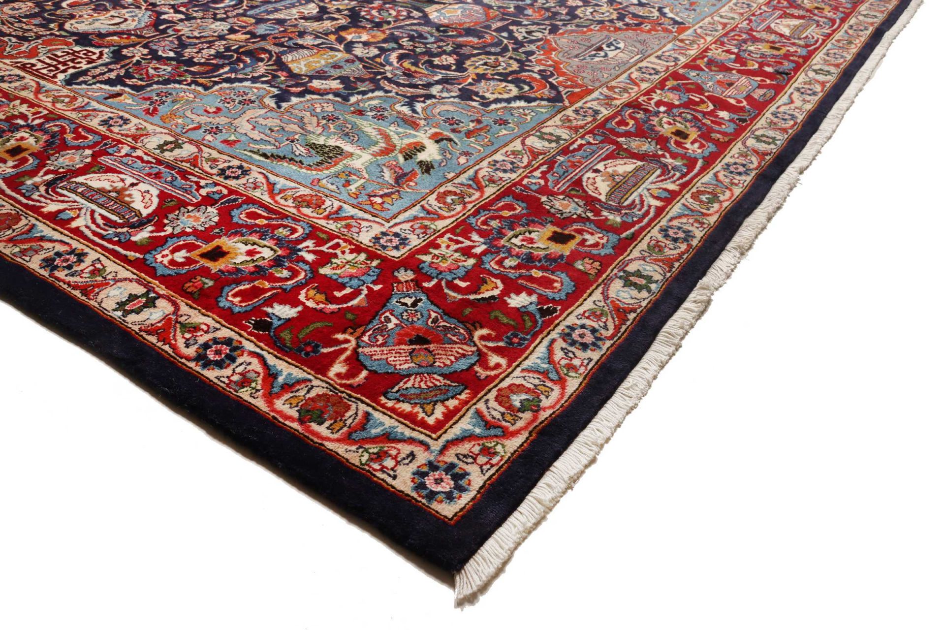 Handgeknüpfter Kashmar Perserteppich 293 × 389 cm
