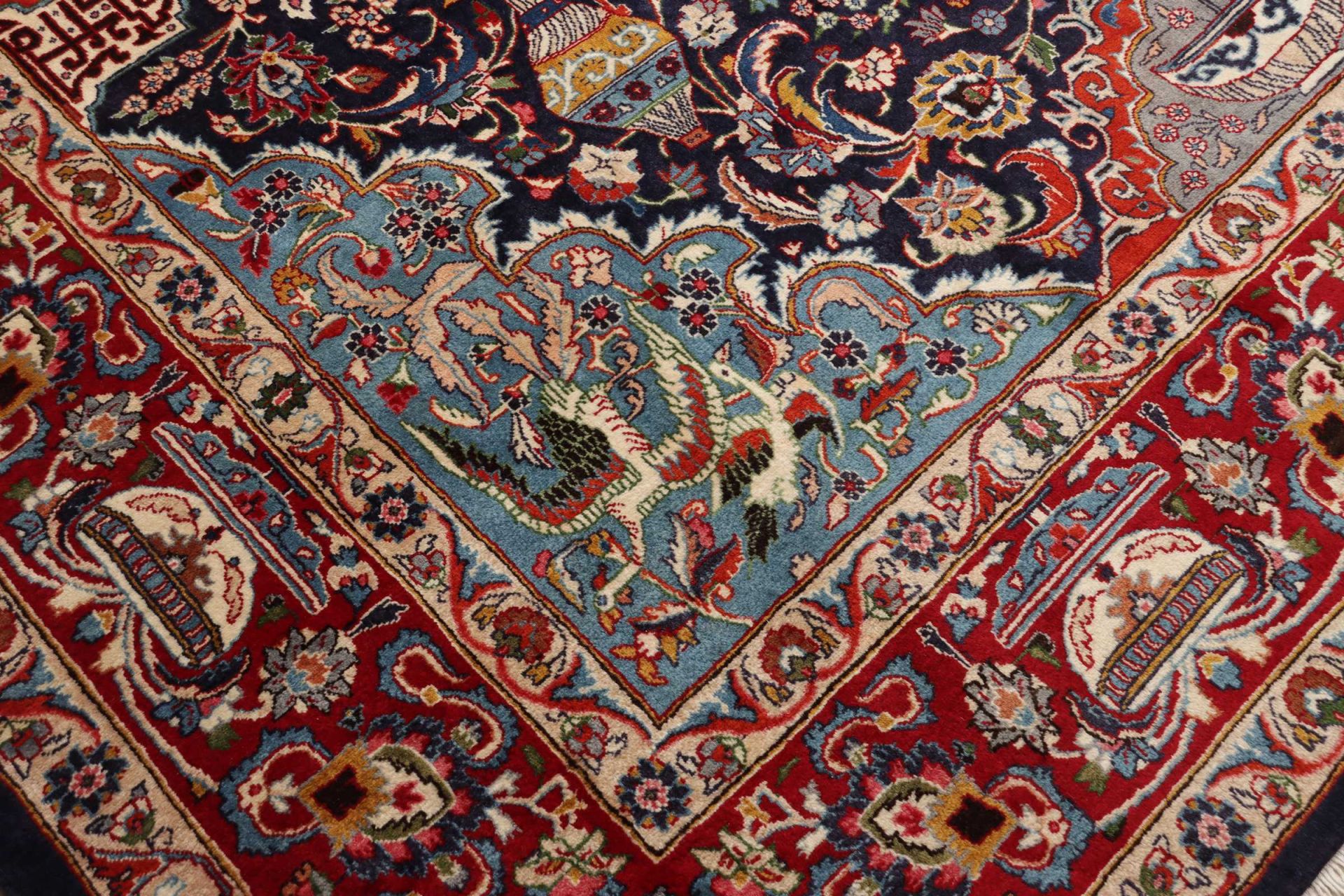 Handgeknüpfter Kashmar Perserteppich 293 × 389 cm