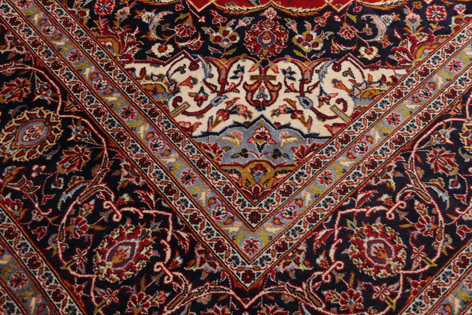Kashan Perserteppich aus Iran, 307 × 409 cm