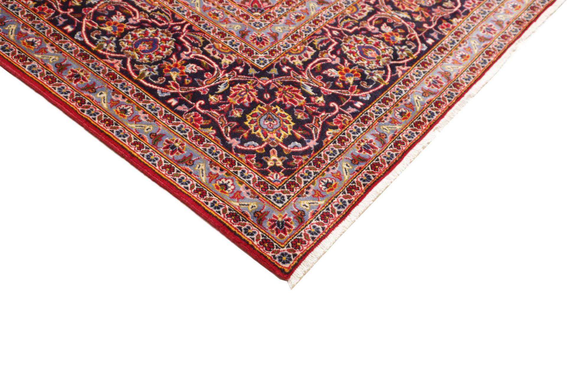 Handgeknüpfter Kashan Perserteppich 289 × 394 cm