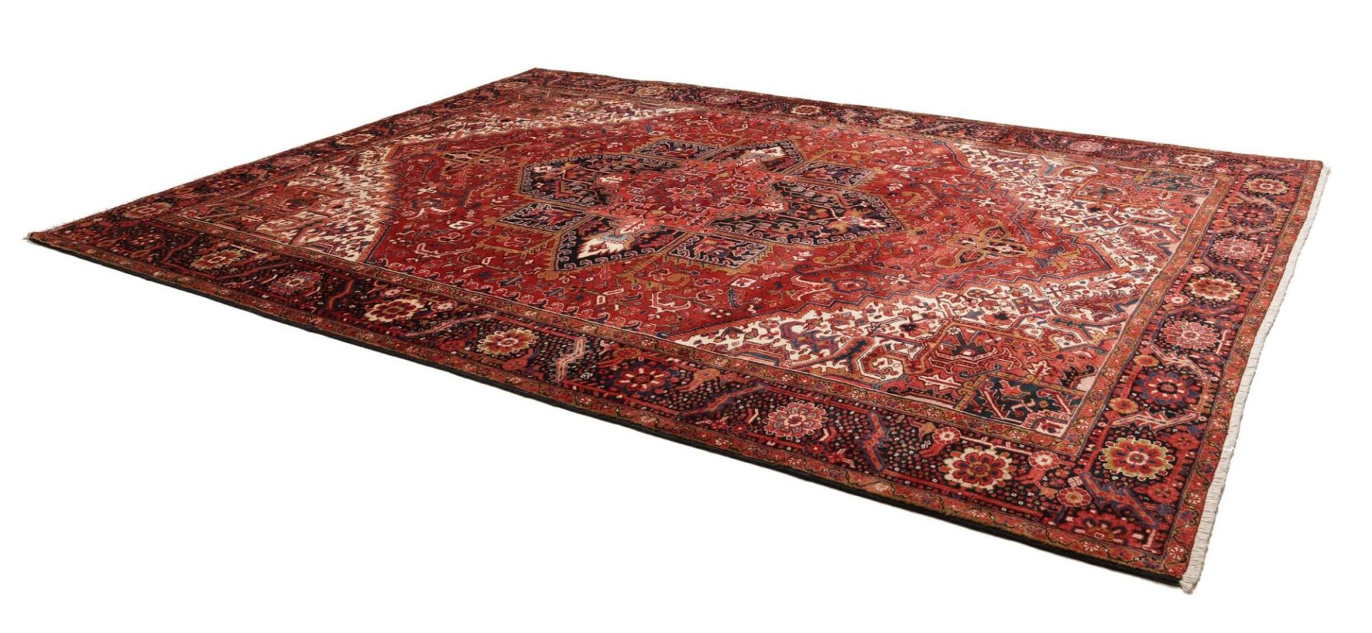 persischer-teppich-heriz-301-x-399-cm-schurwolle-handgeknupft-2 Heriz Perserteppich 301 × 399 cm aus Wolle, handgeknüpft