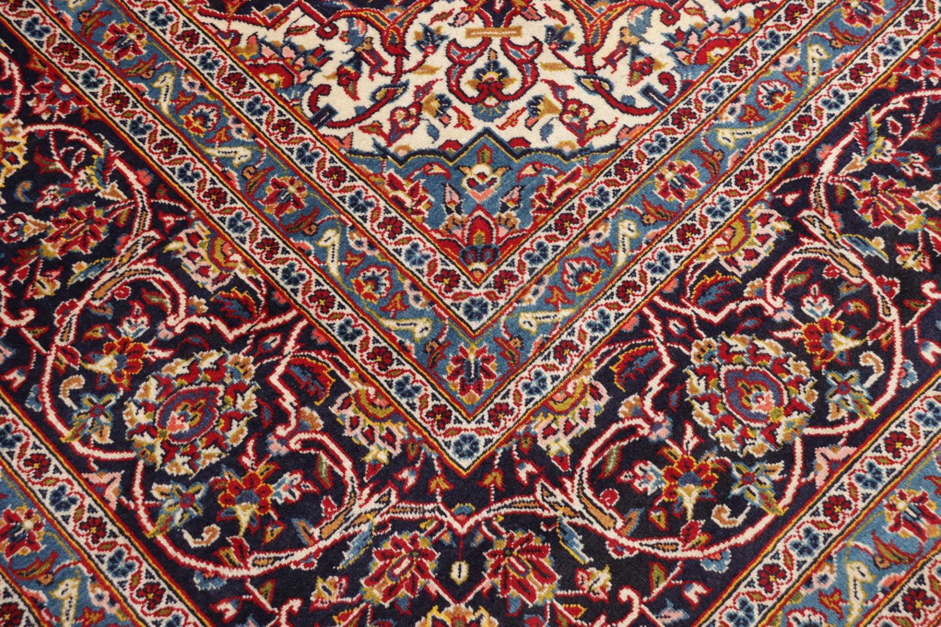 Kashan Perserteppich aus Iran, 298 × 401 cm