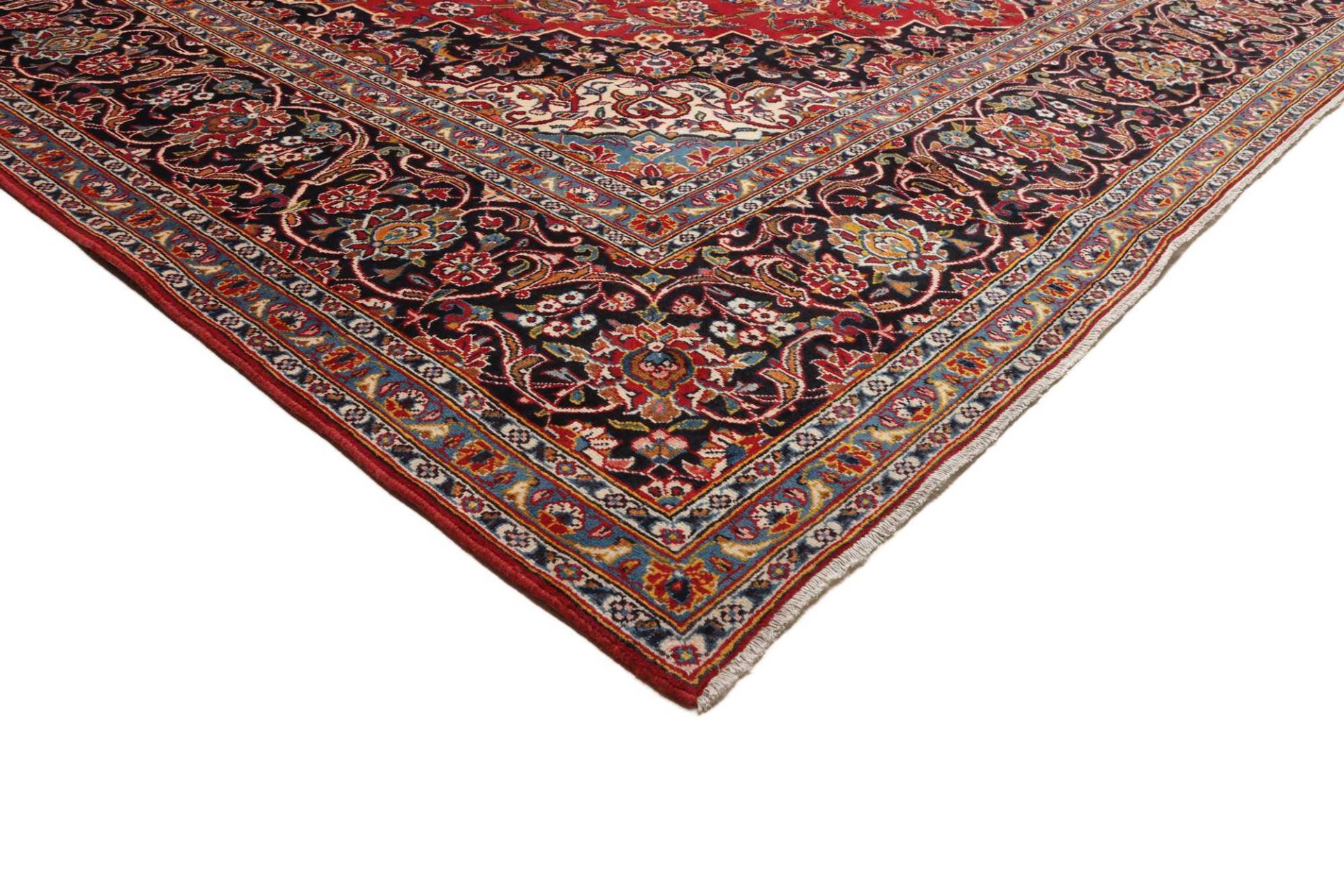 Kashan Perserteppich aus Iran, 298 × 426 cm