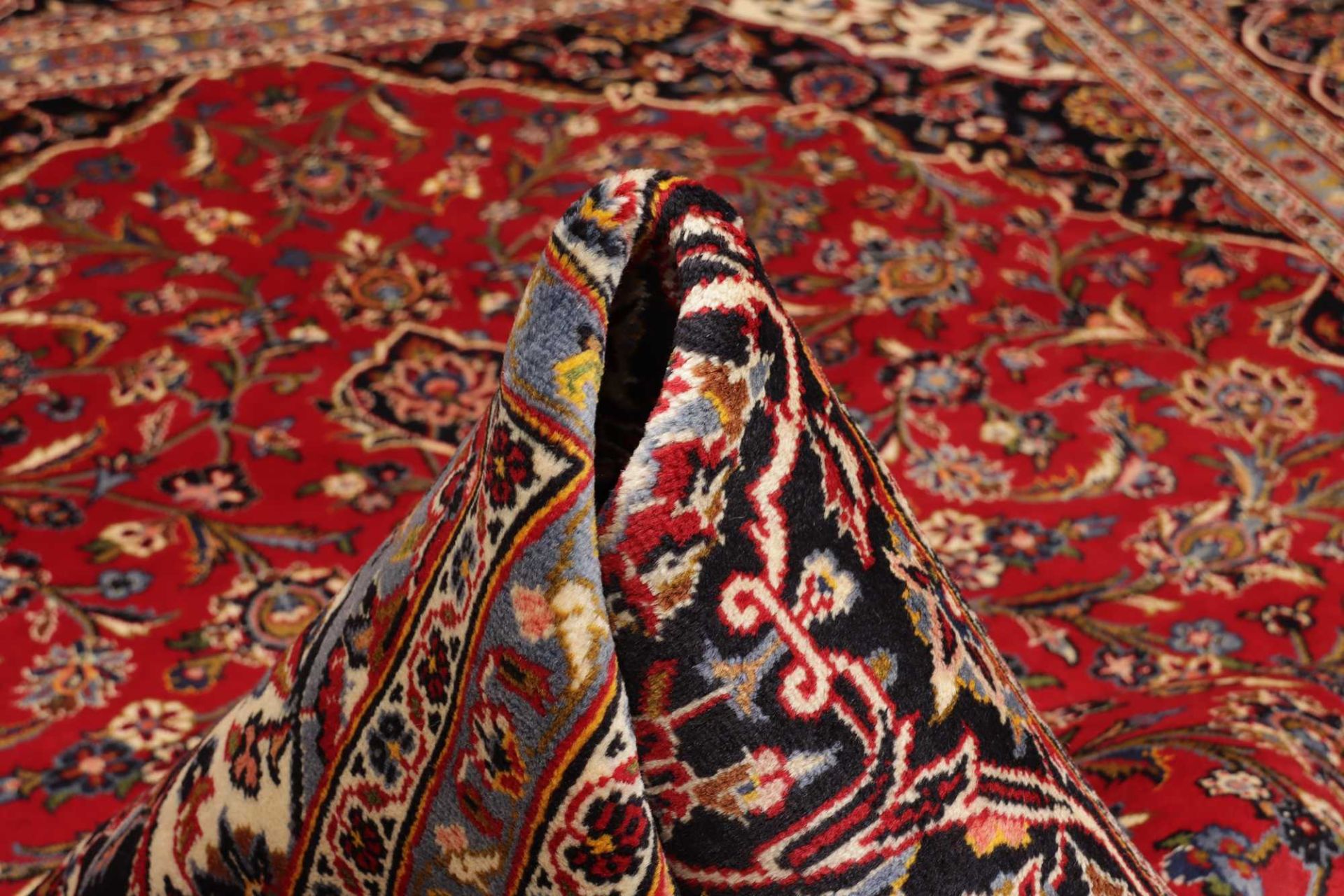 Kashan Perserteppich aus Iran, 298 × 426 cm