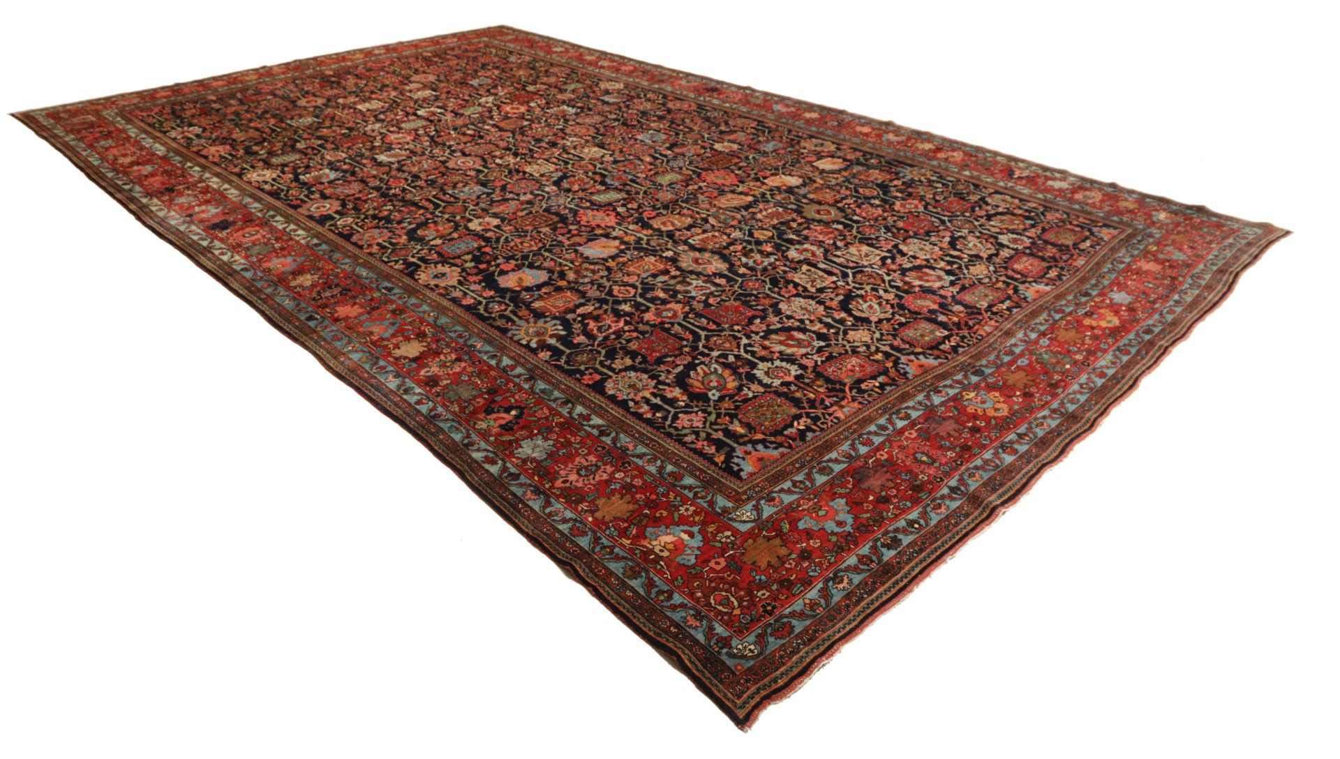 Bijar Perserteppich aus Iran, 425 × 700 cm