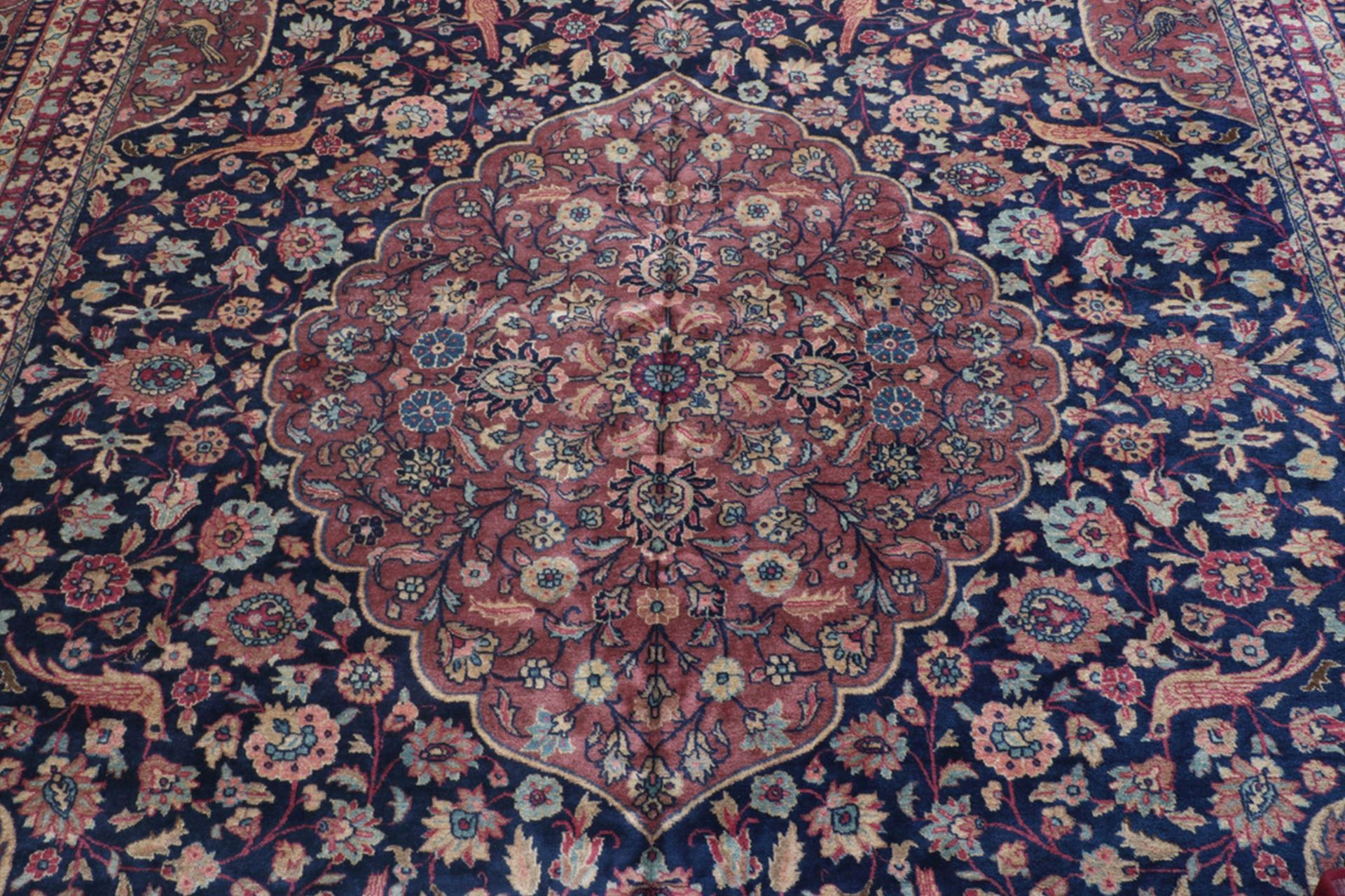 Handgeknüpfter Täbriz Perserteppich 333 × 483 cm