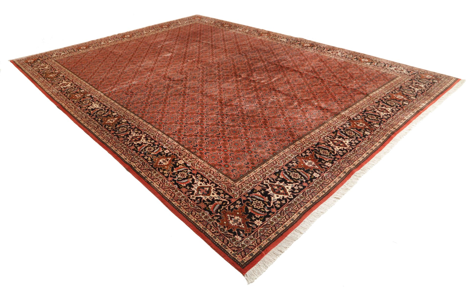 Handgeknüpfter Bijar Perserteppich 348 × 475 cm