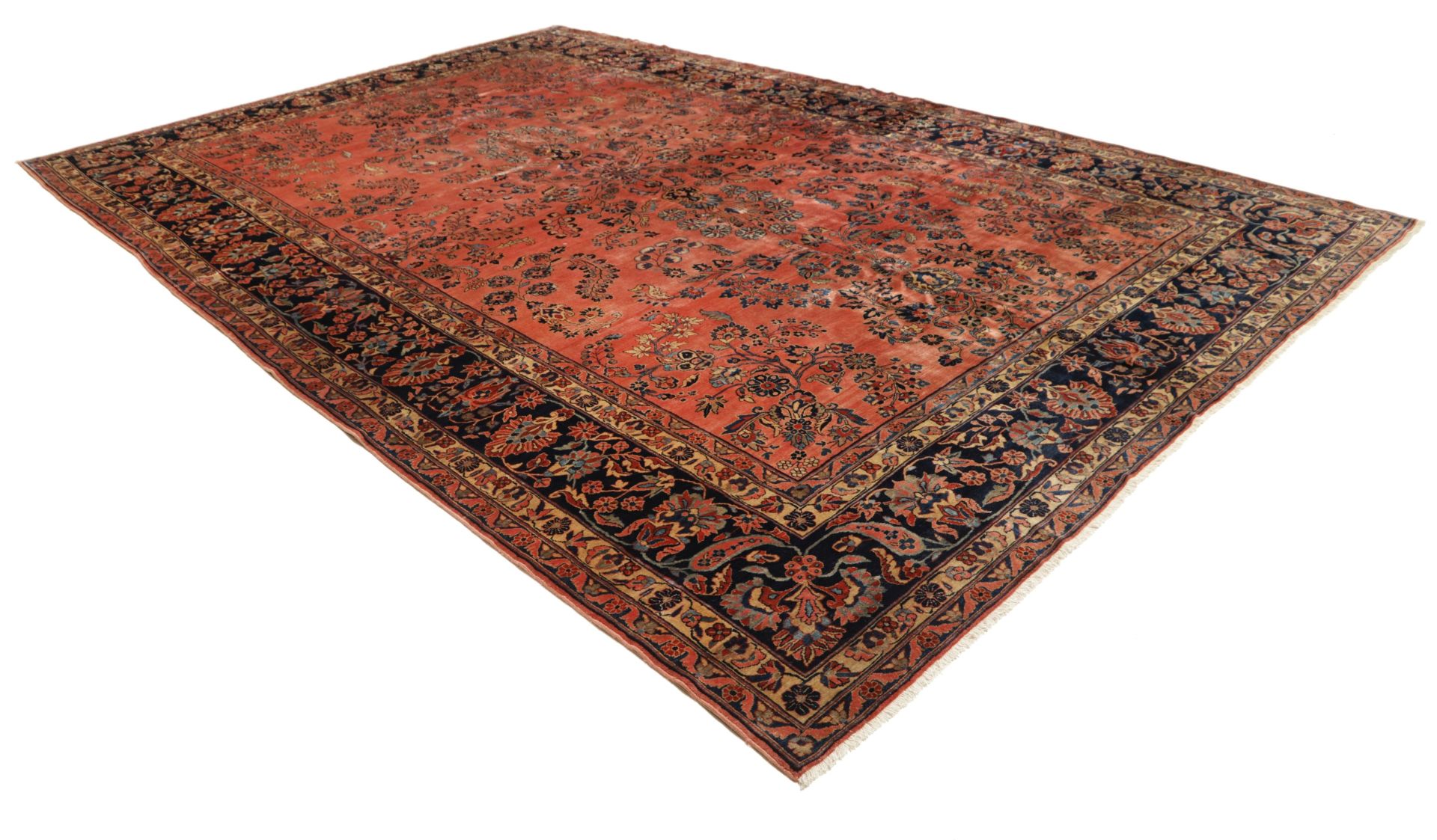 Sarough Perserteppich aus Iran, 340 × 507 cm