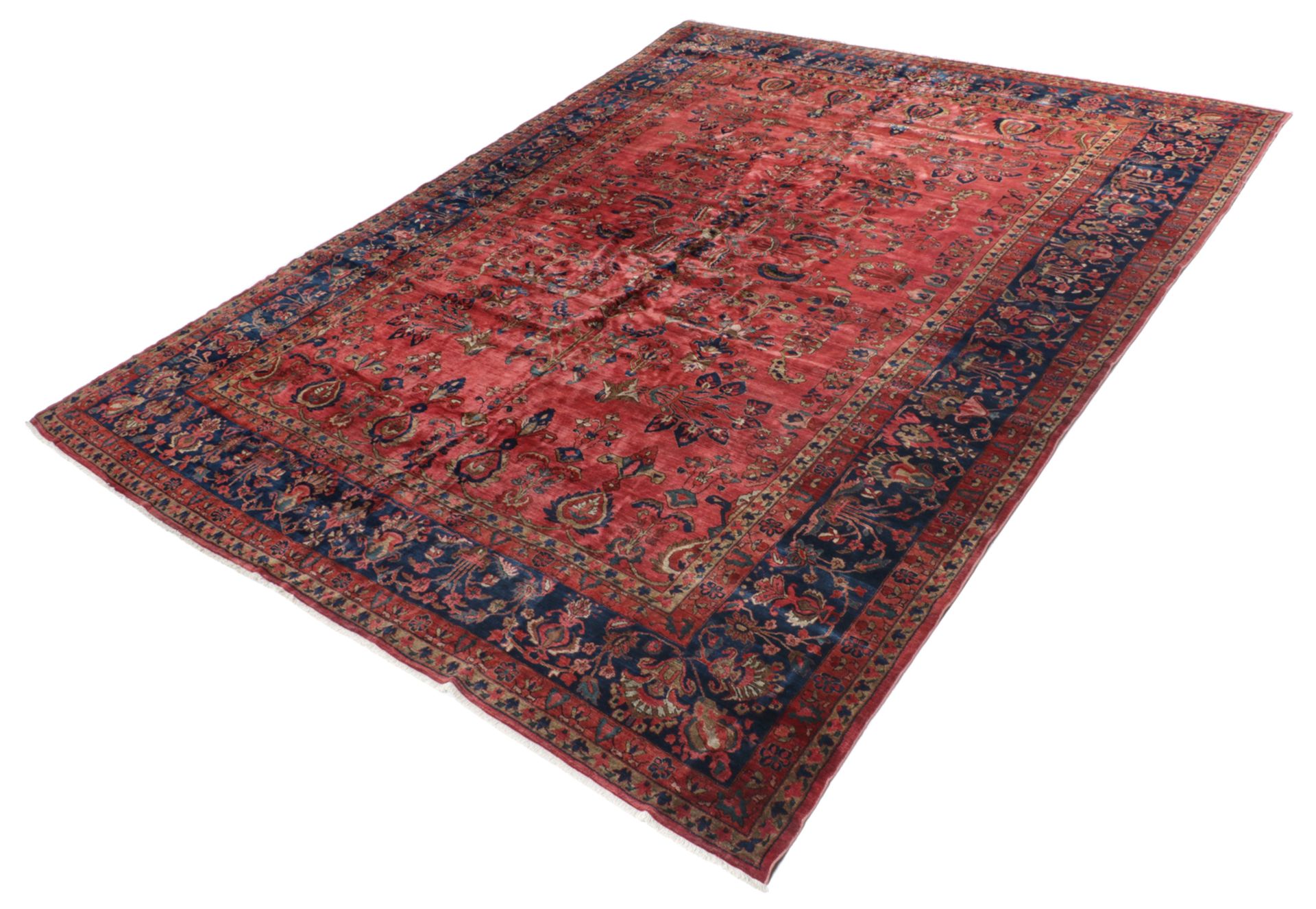 Isfahan Perserteppich 330 × 489 cm aus Wolle, handgeknüpft