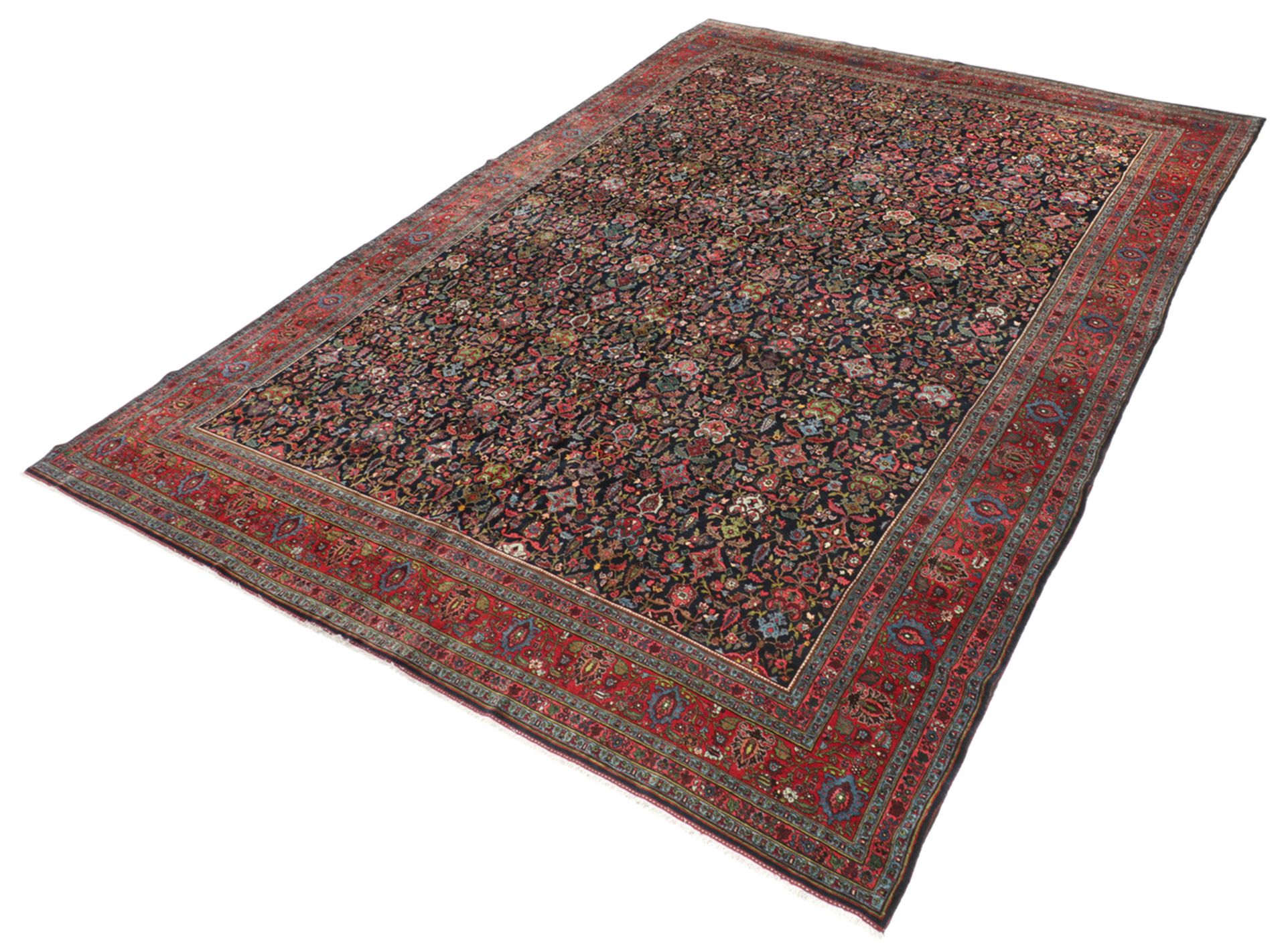 Handgeknüpfter Bijar Perserteppich, 345 × 563 cm, Wolle