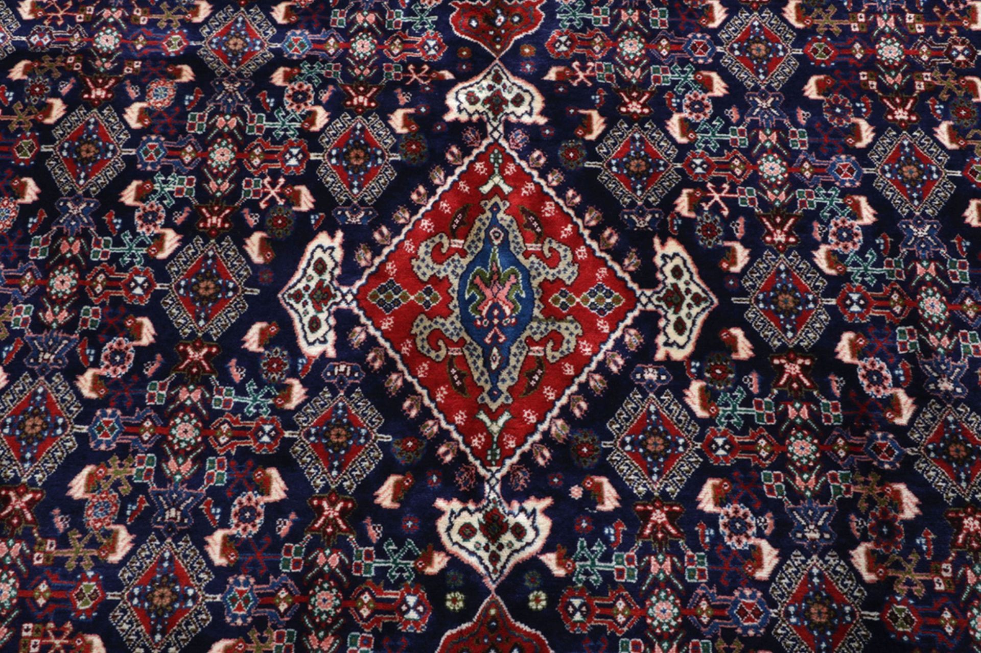 Handgeknüpfter Perserteppich, 400 × 597 cm, Wolle