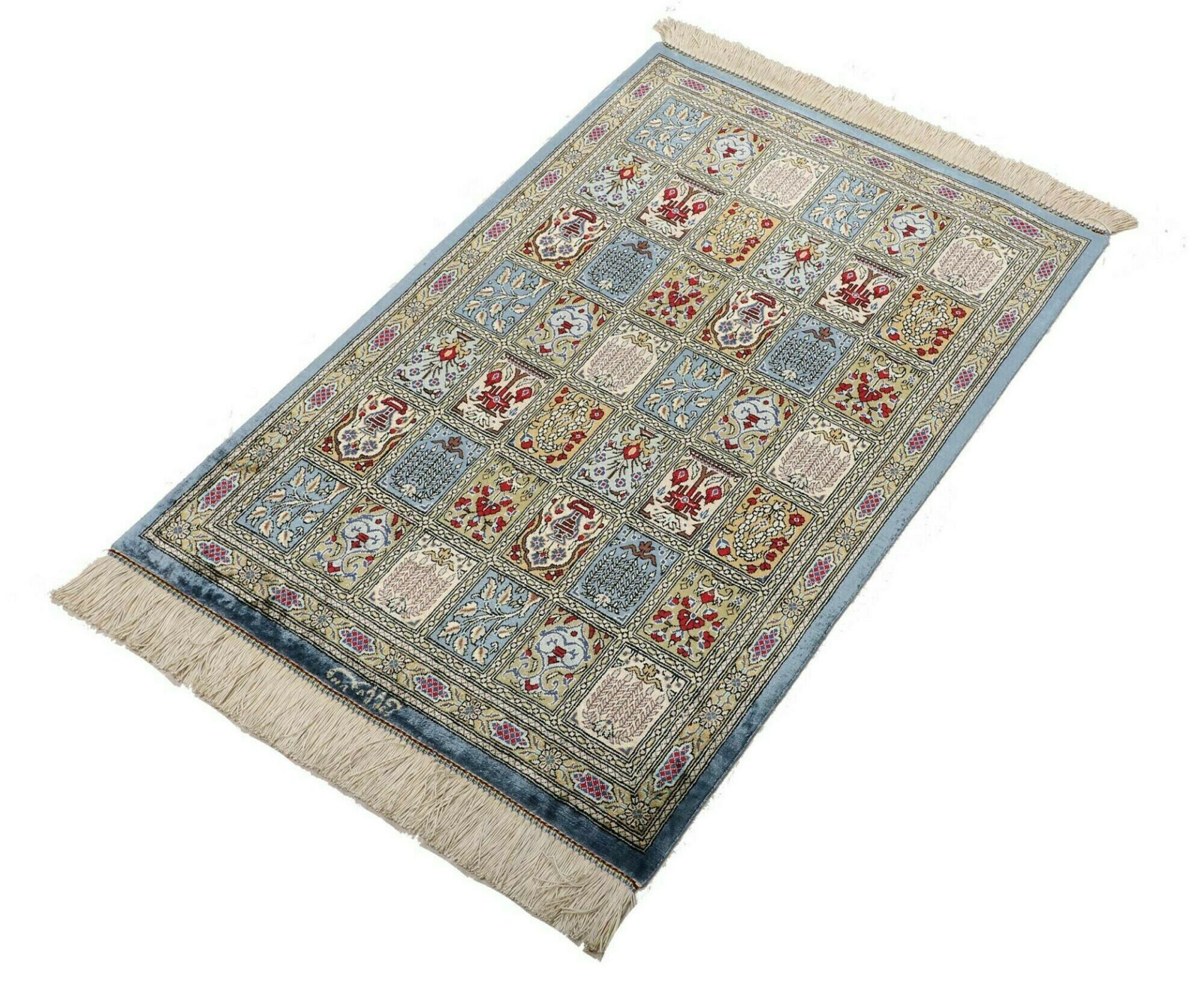 perserteppich-ghom-61-x-87-cm-seide-handgeknupft-edel-1 Ghom Perserteppich aus Iran, 61 × 87 cm