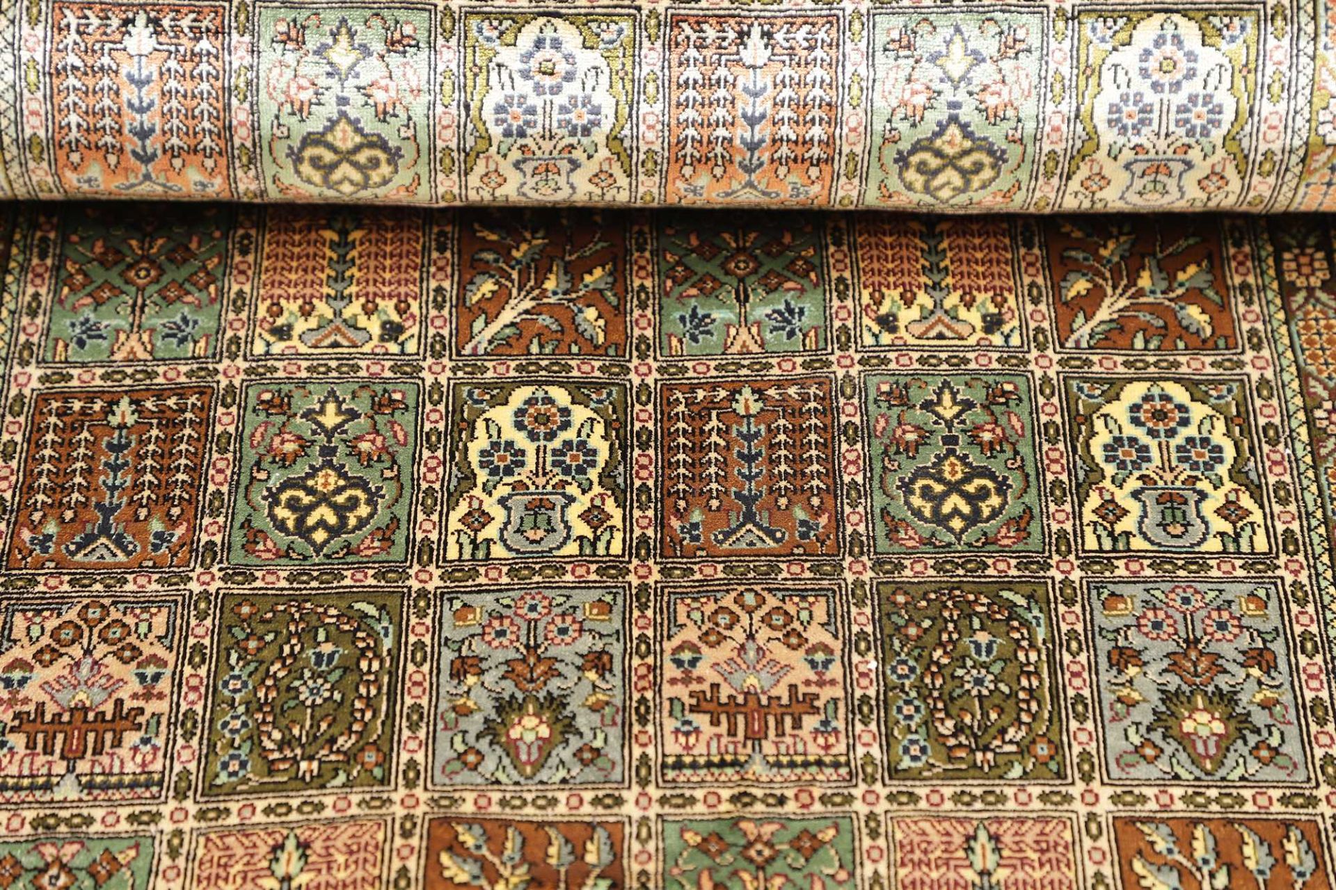 Handgeknüpfter Ghom Perserteppich 78 × 122 cm
