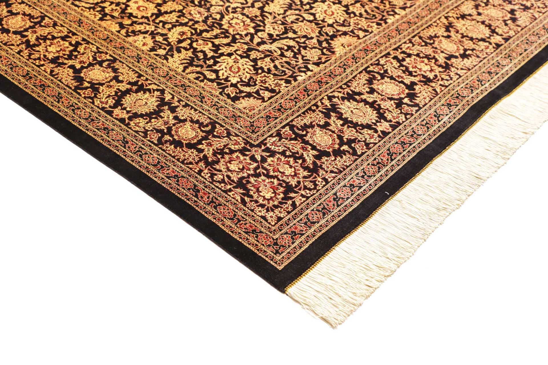 perserteppich-ghom-201-x-290-cm-seide-handgeknupft-exklusiv-4 Ghom Perserteppich 201 × 290 cm aus Seide, handgeknüpft