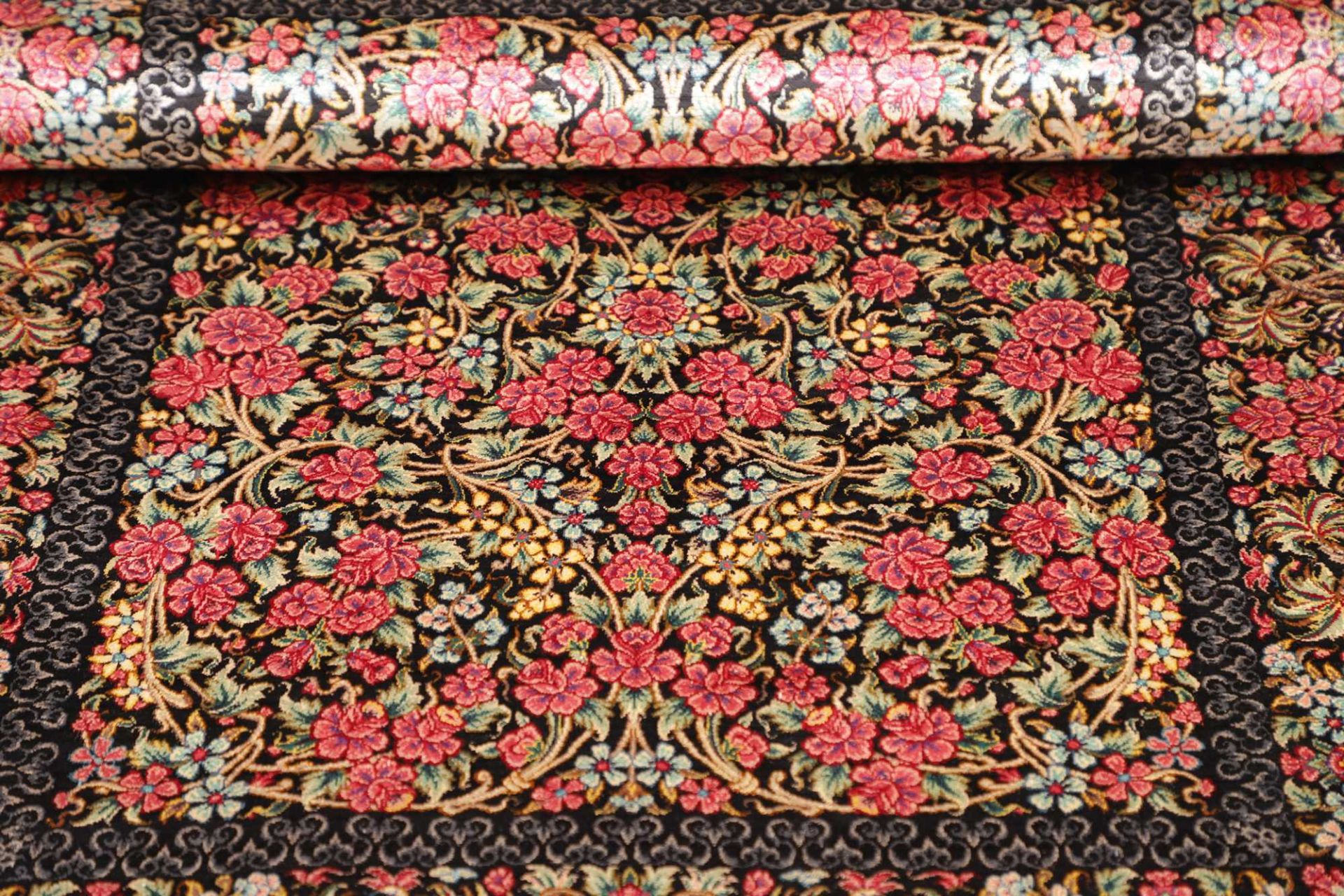 Handgeknüpfter Ghom Perserteppich 79 × 118 cm