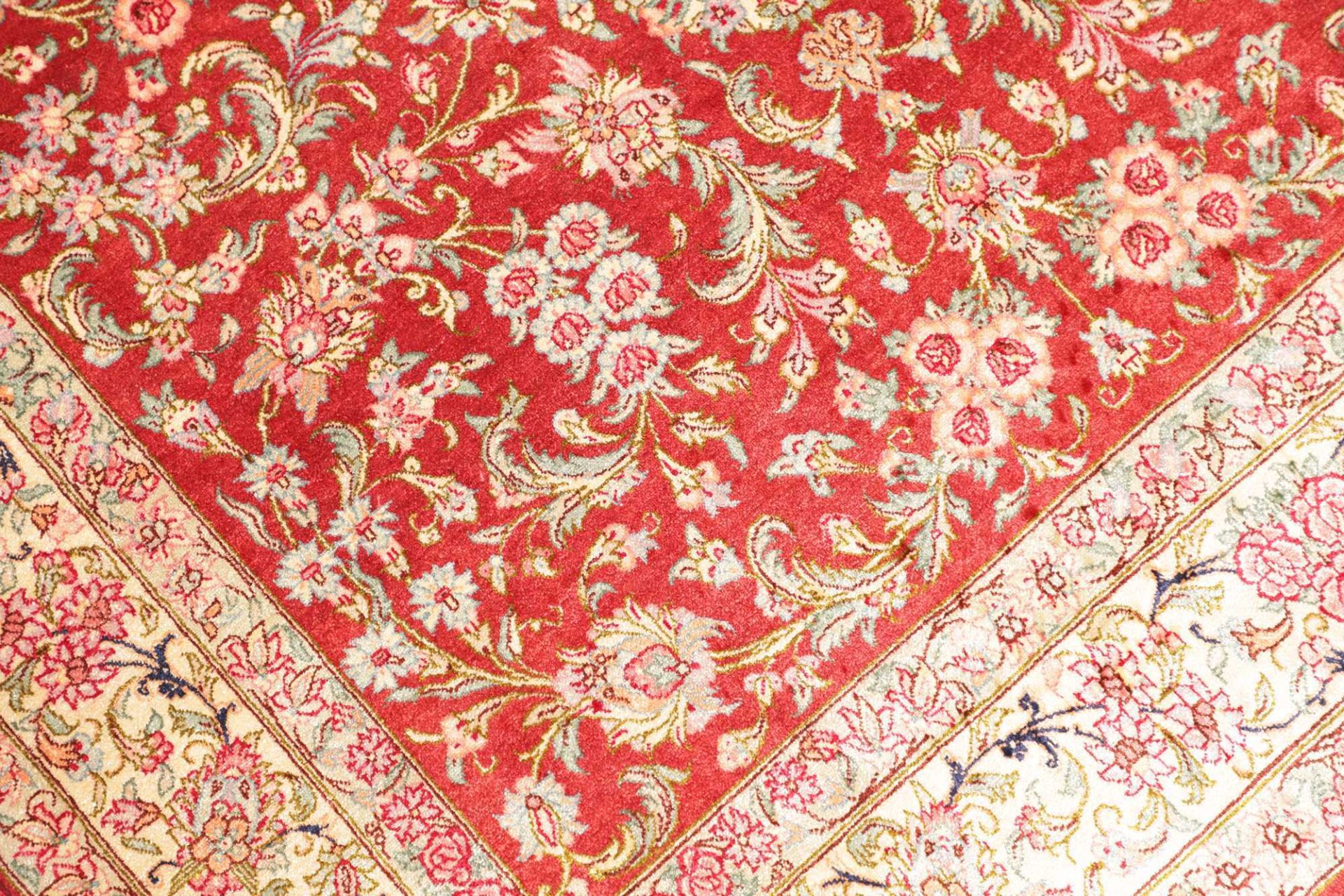 perserteppich-ghom-98-x-150-cm-seide-handgeknupft-exklusiv-5 Ghom Perserteppich aus Iran, 98 × 150 cm