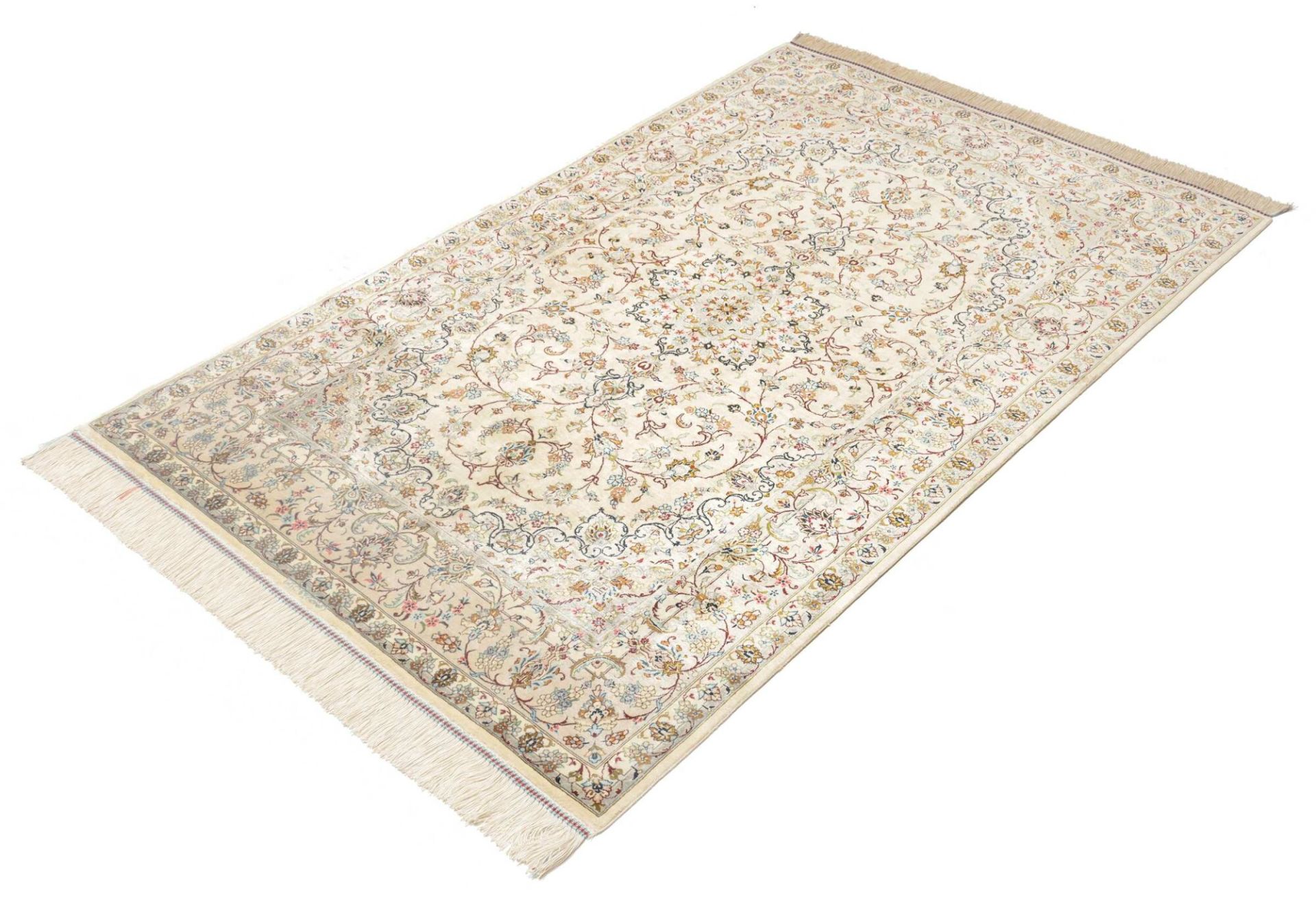 Handgeknüpfter Ghom Perserteppich 101 × 153 cm
