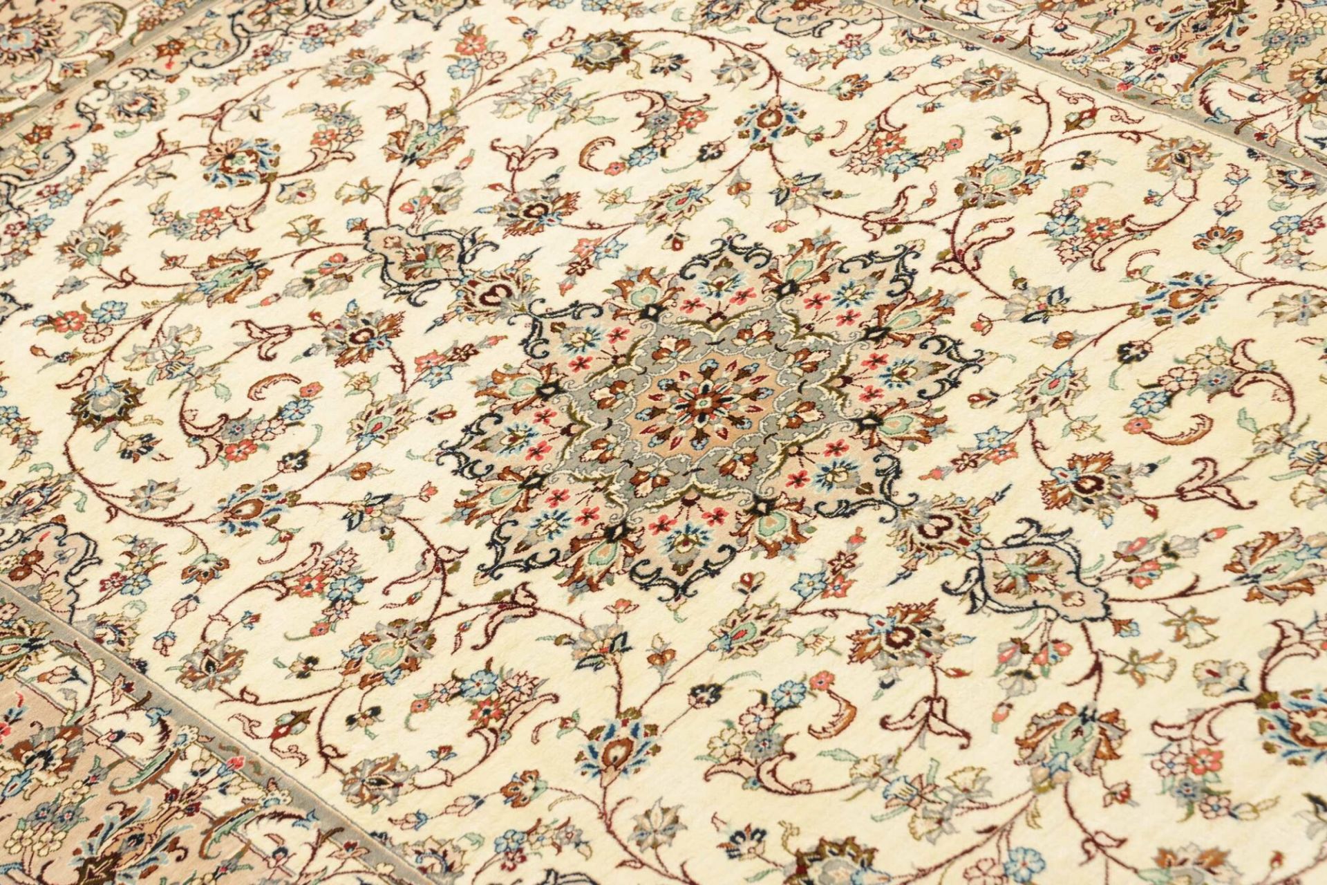 Handgeknüpfter Ghom Perserteppich 101 × 153 cm