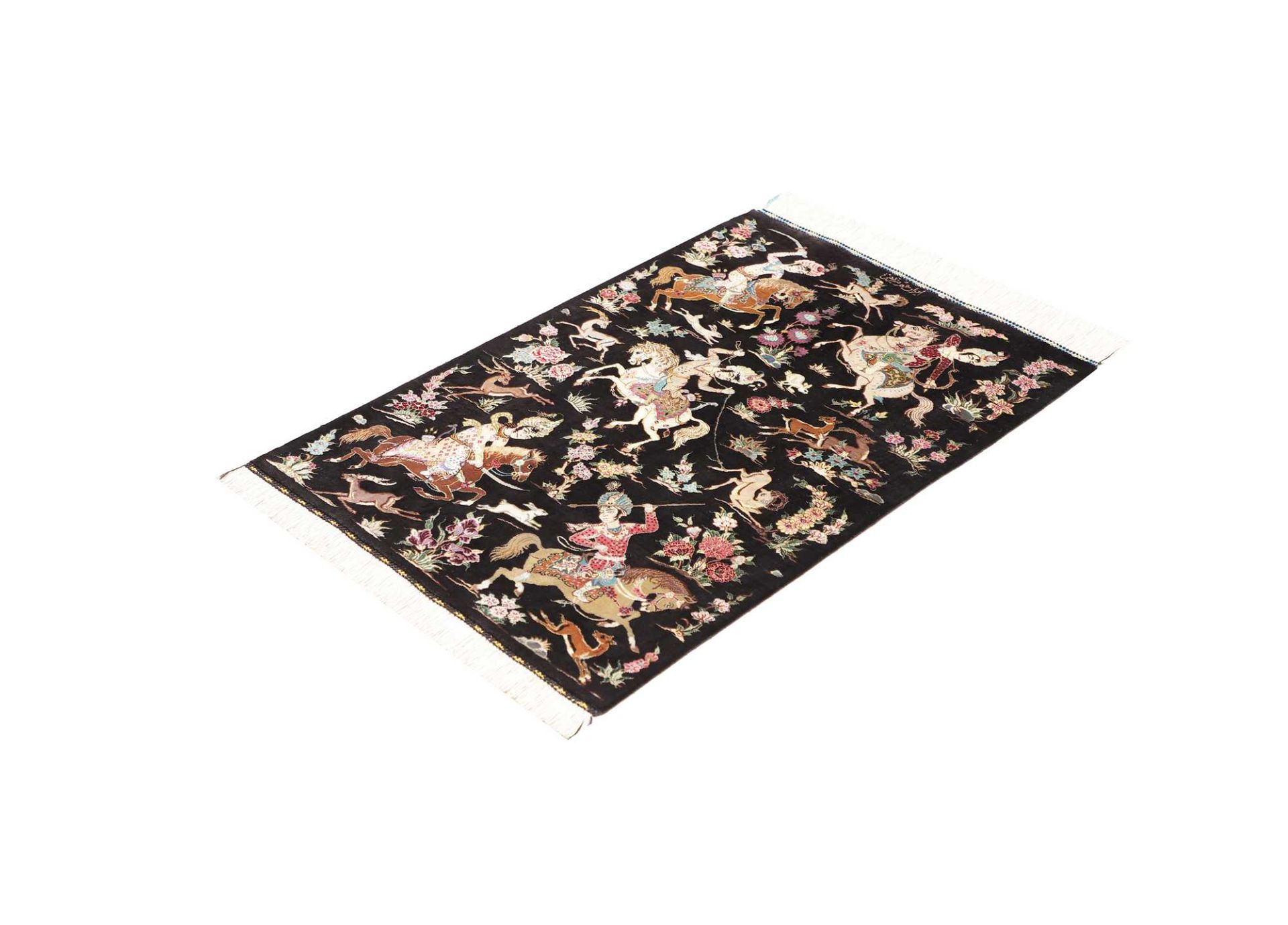 perserteppich-ghom-61-x-87-cm-seide-handgeknupft-exklusiv-1 Handgeknüpfter Ghom Perserteppich 61 × 87 cm