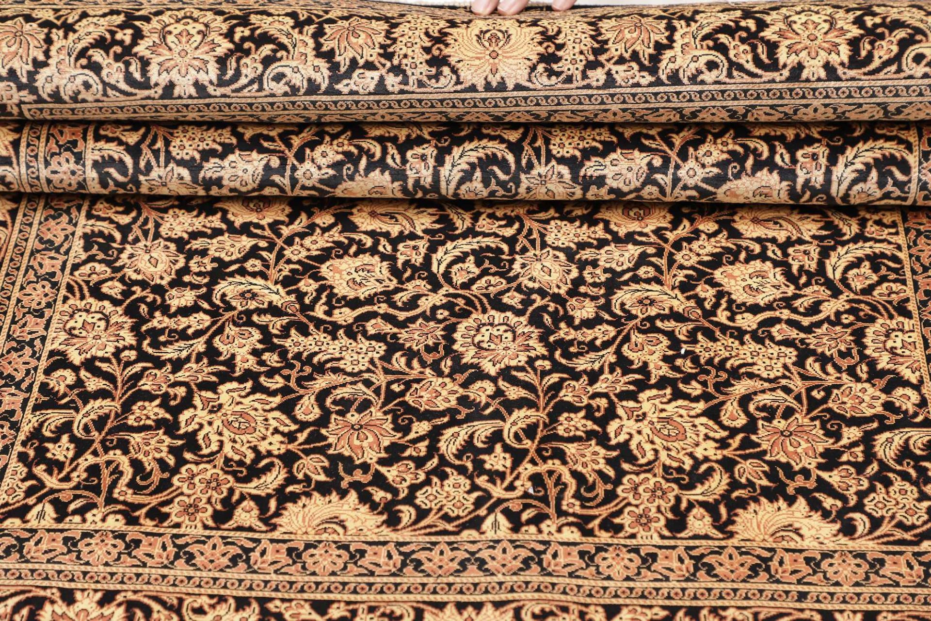 Ghom Perserteppich aus Iran, 101 × 150 cm