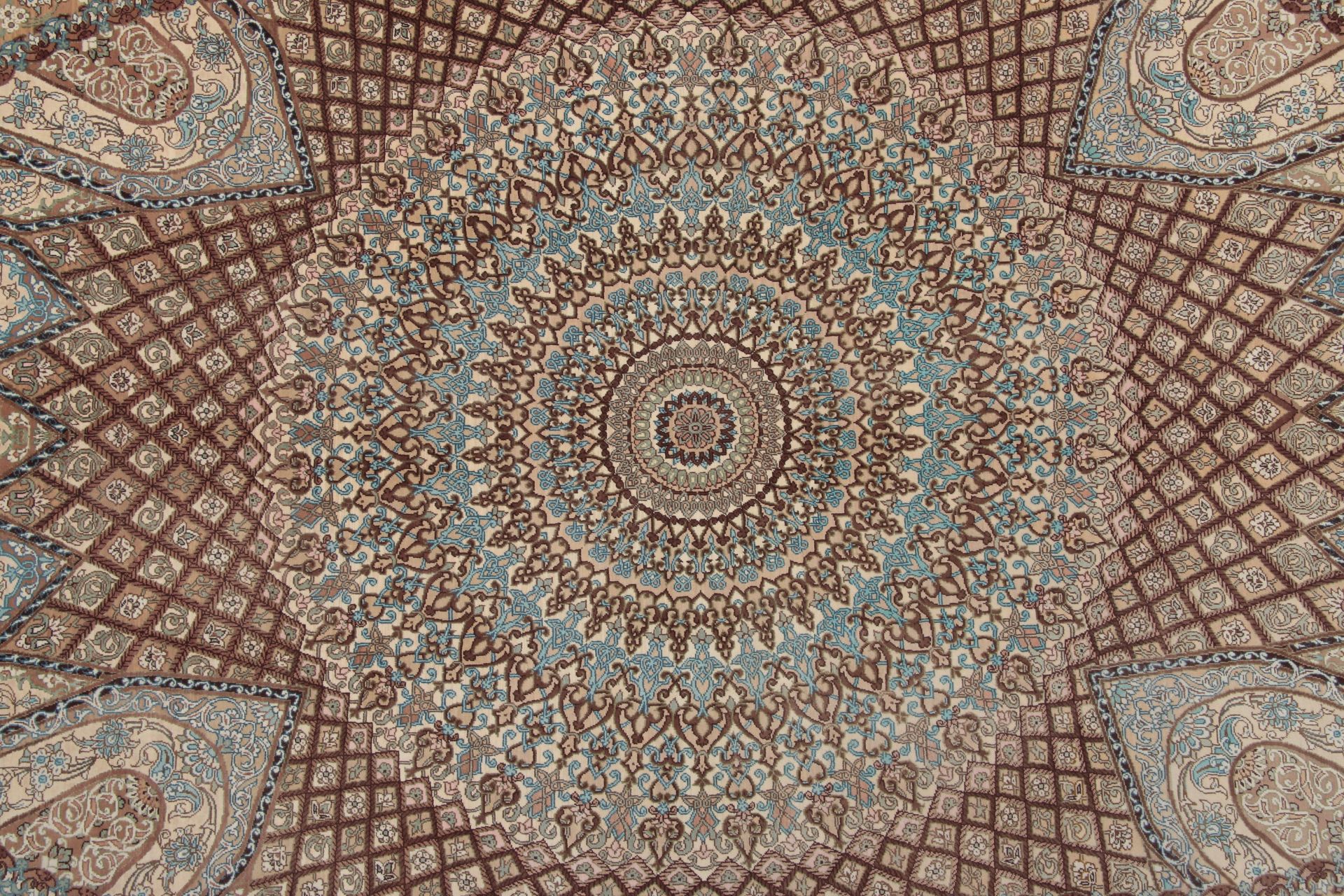 perserteppich-ghom-135-x-204-cm-seide-handgeknupft-exklusiv-2 Ghom Perserteppich aus Iran, 135 × 204 cm