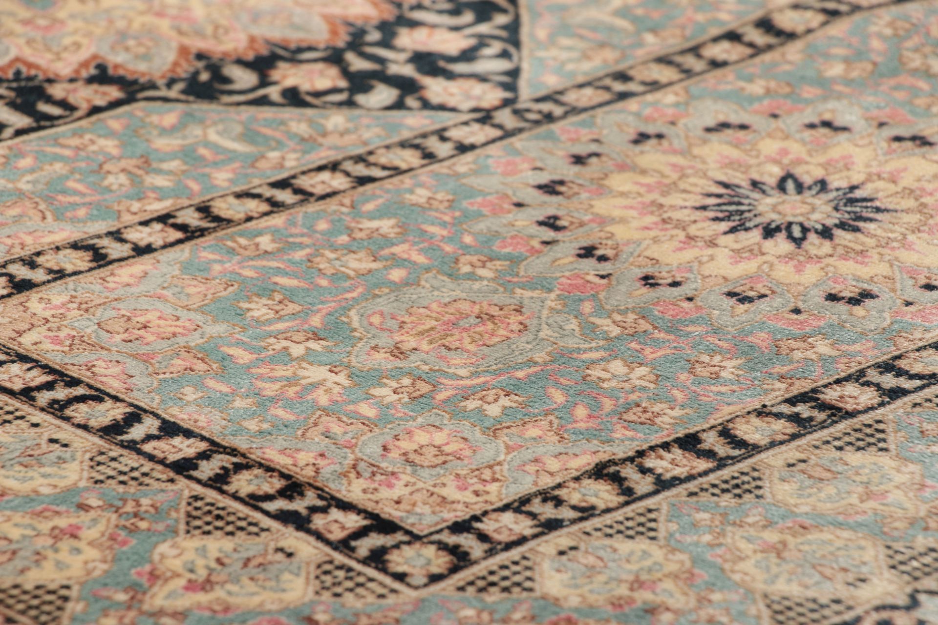 perserteppich-ghom-76-x-120-cm-seide-handgeknupft-edel-4 Handgeknüpfter Ghom Perserteppich 76 × 120 cm