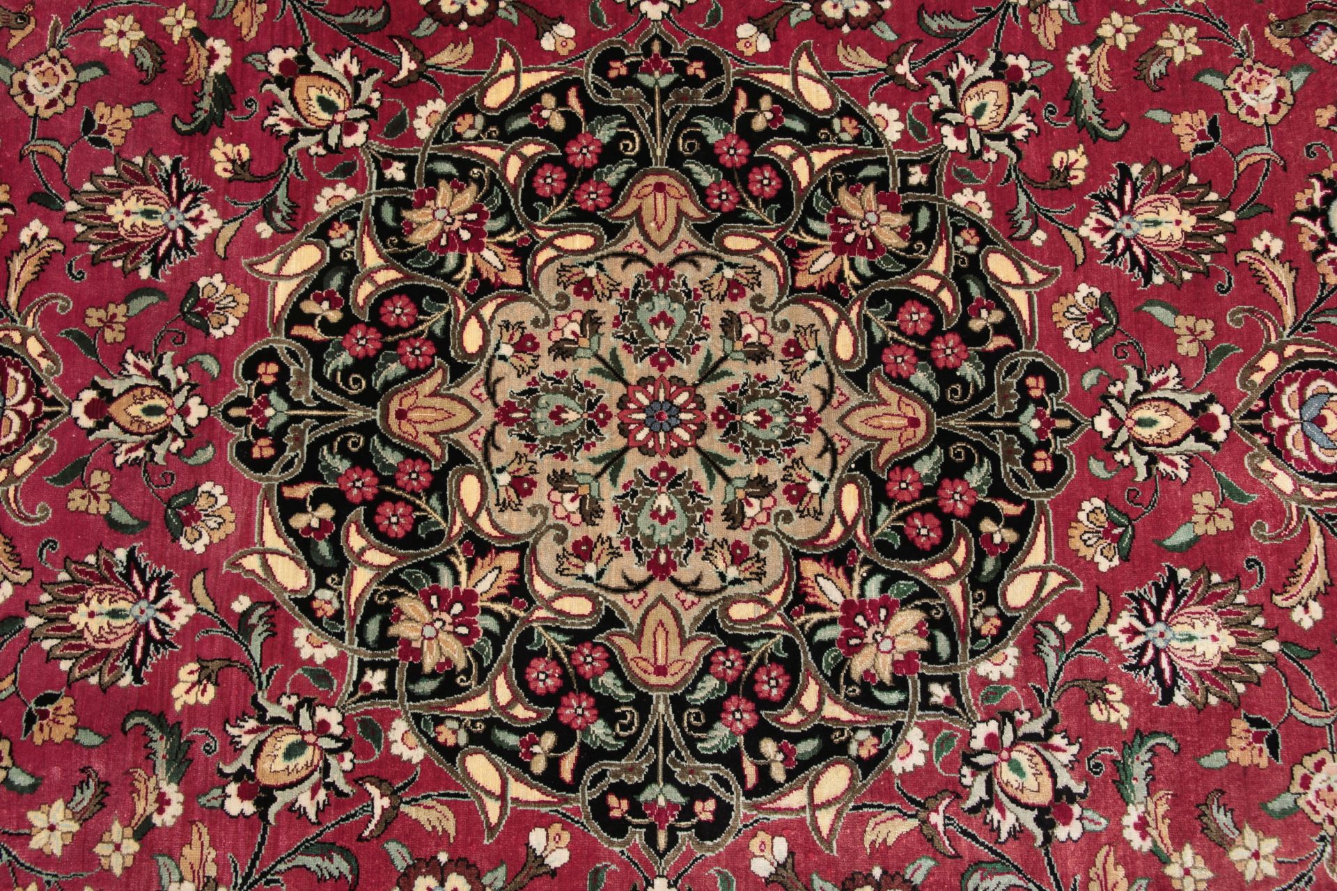 perserteppich-ghom-133-x-208-cm-seide-handgeknupft-edel-2 Ghom Perserteppich 133 × 208 cm aus Seide, handgeknüpft