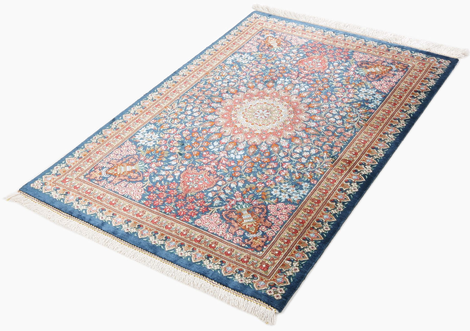 perserteppich-ghom-60-x-91-cm-seide-handgeknupft-exklusiv-1 Ghom Perserteppich 60 × 91 cm aus Seide, handgeknüpft