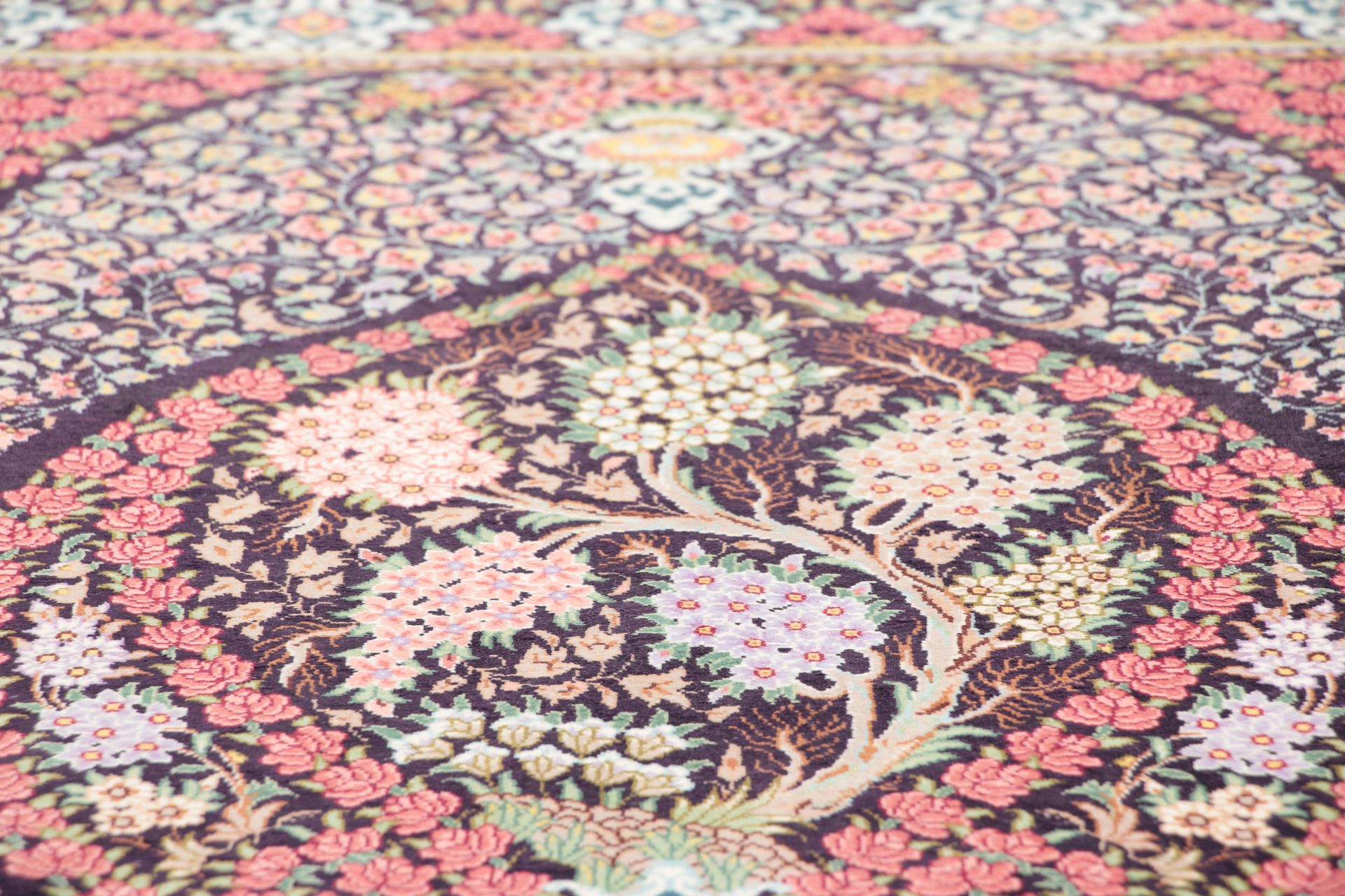 perserteppich-ghom-58-x-87-cm-seide-handgeknupft-exklusiv-12 Handgeknüpfter Ghom Perserteppich 58 × 87 cm