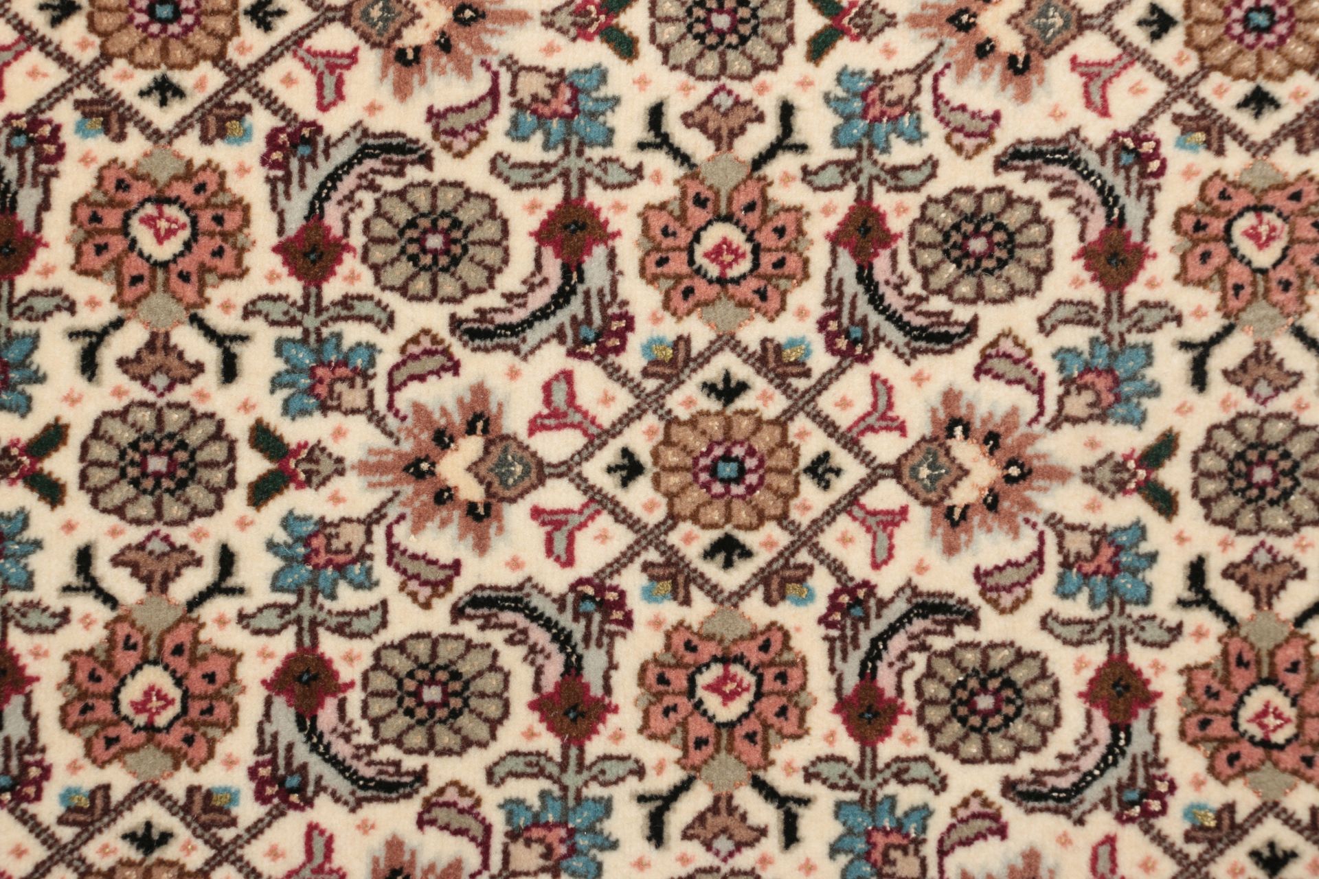 Täbriz Perserteppich 79 × 293 cm aus Wolle & Seide, handgeknüpft