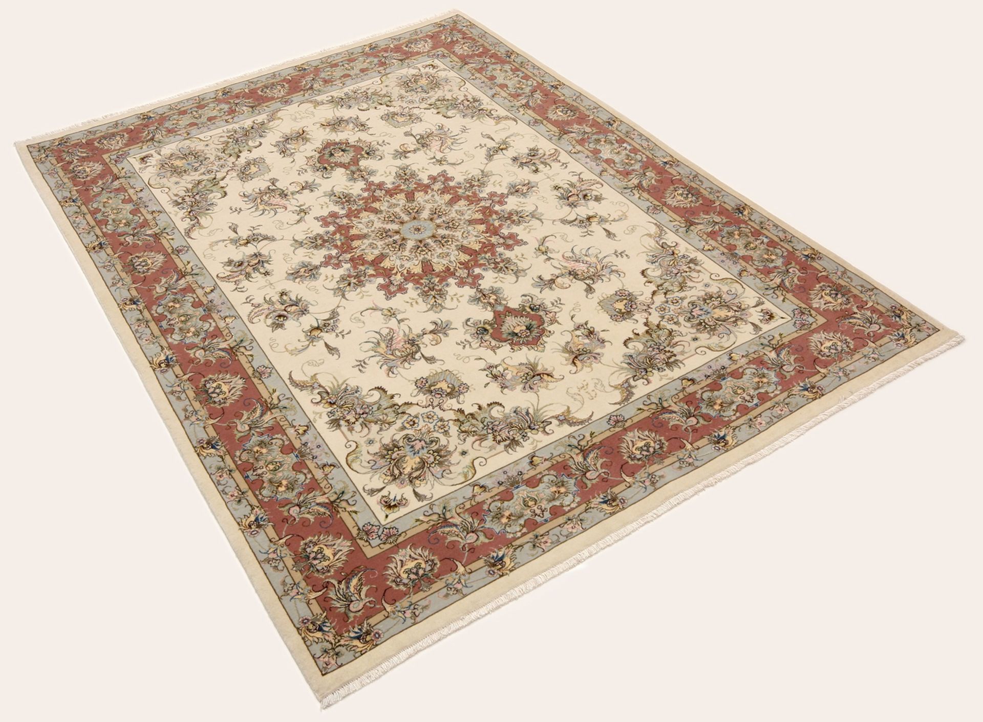 Handgeknüpfter Täbriz Perserteppich 150 × 205 cm