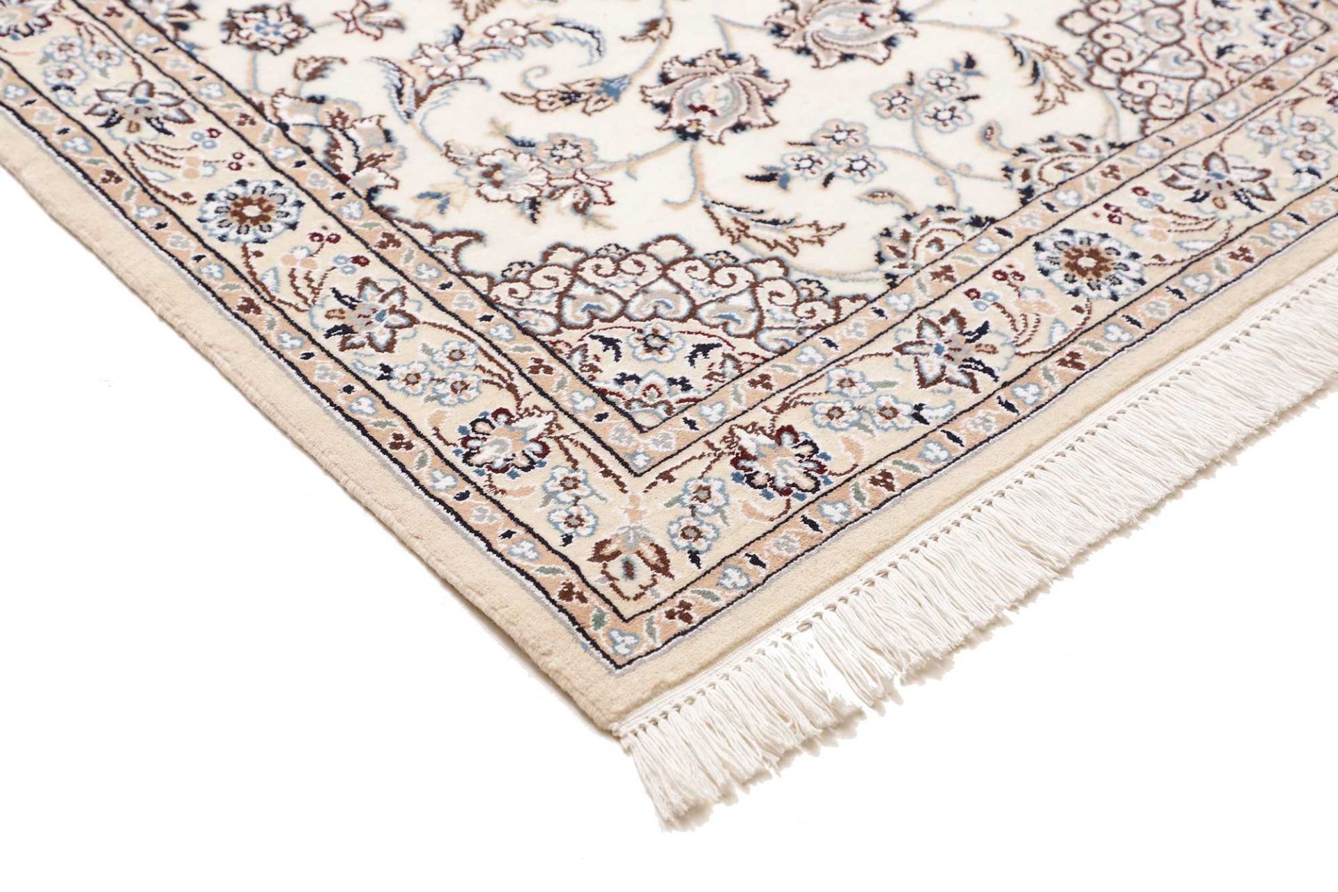 Nain Perserteppich aus Iran, 86 × 312 cm
