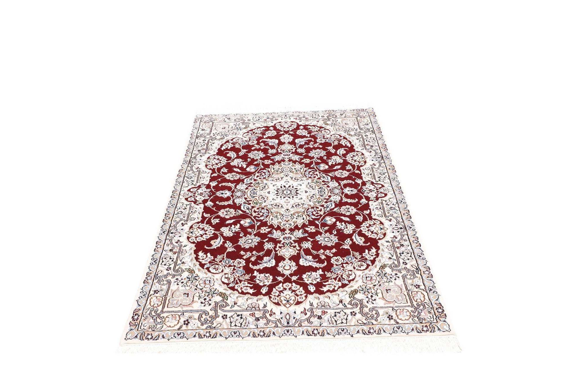 Nain Perserteppich 103 × 154 cm aus Wolle, handgeknüpft