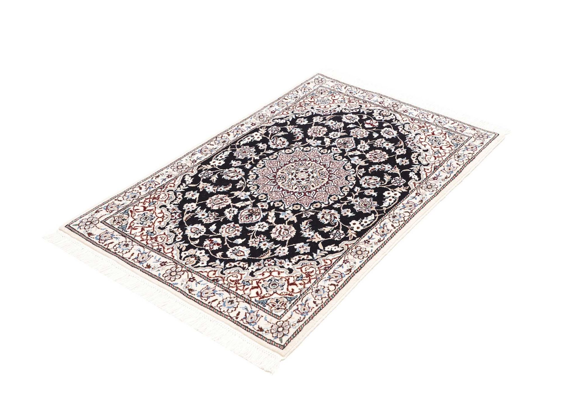 Nain Perserteppich aus Iran, 79 × 117 cm