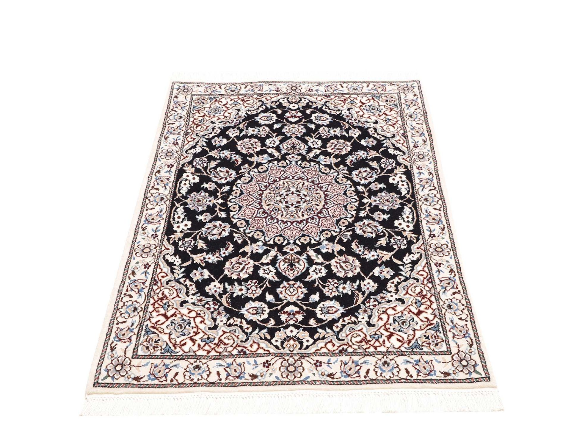 Nain Perserteppich aus Iran, 79 × 117 cm
