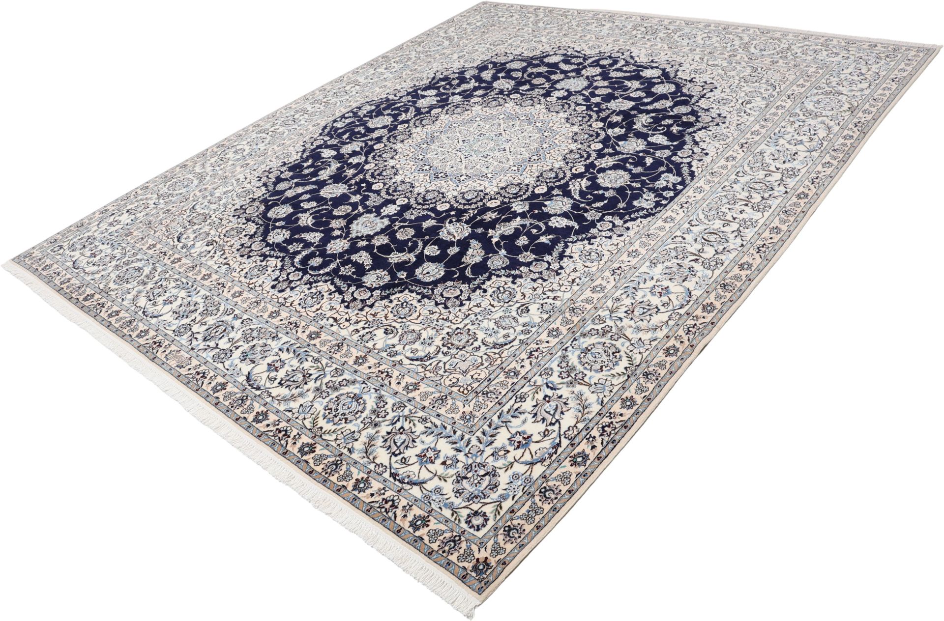 Handgeknüpfter Nain Perserteppich 260 × 305 cm