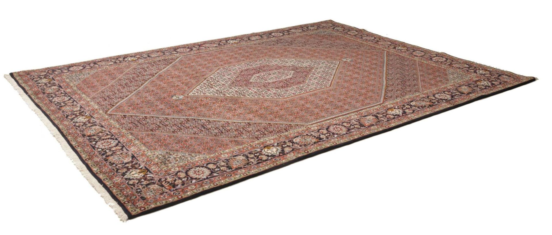 Handgeknüpfter Bijar Perserteppich, 256 × 346 cm, Wolle