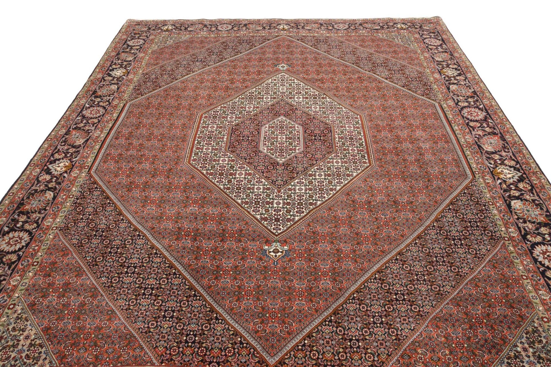 Handgeknüpfter Bijar Perserteppich, 256 × 346 cm, Wolle