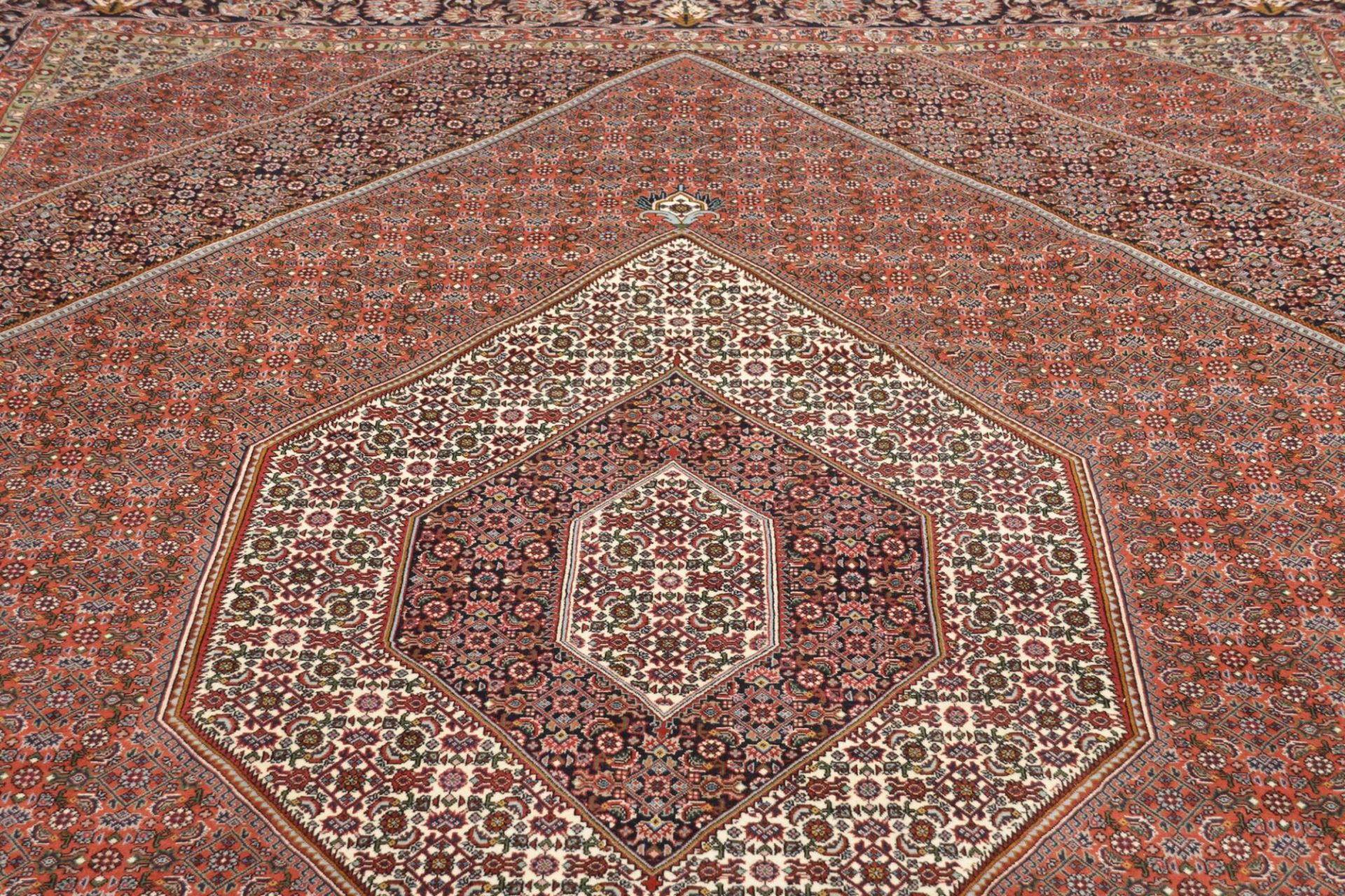 Handgeknüpfter Bijar Perserteppich, 256 × 346 cm, Wolle