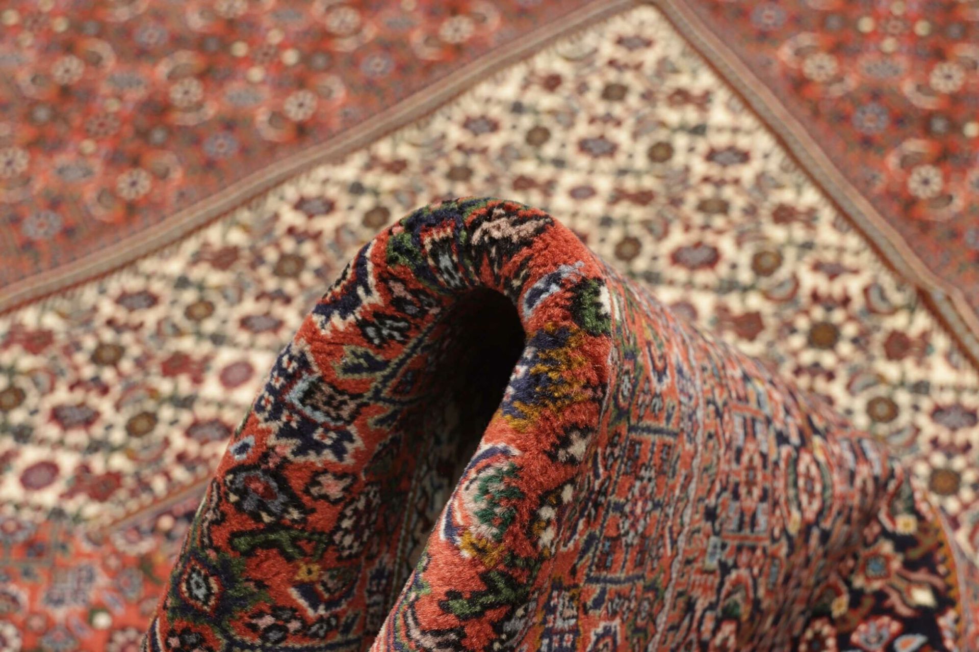 Handgeknüpfter Bijar Perserteppich, 256 × 346 cm, Wolle