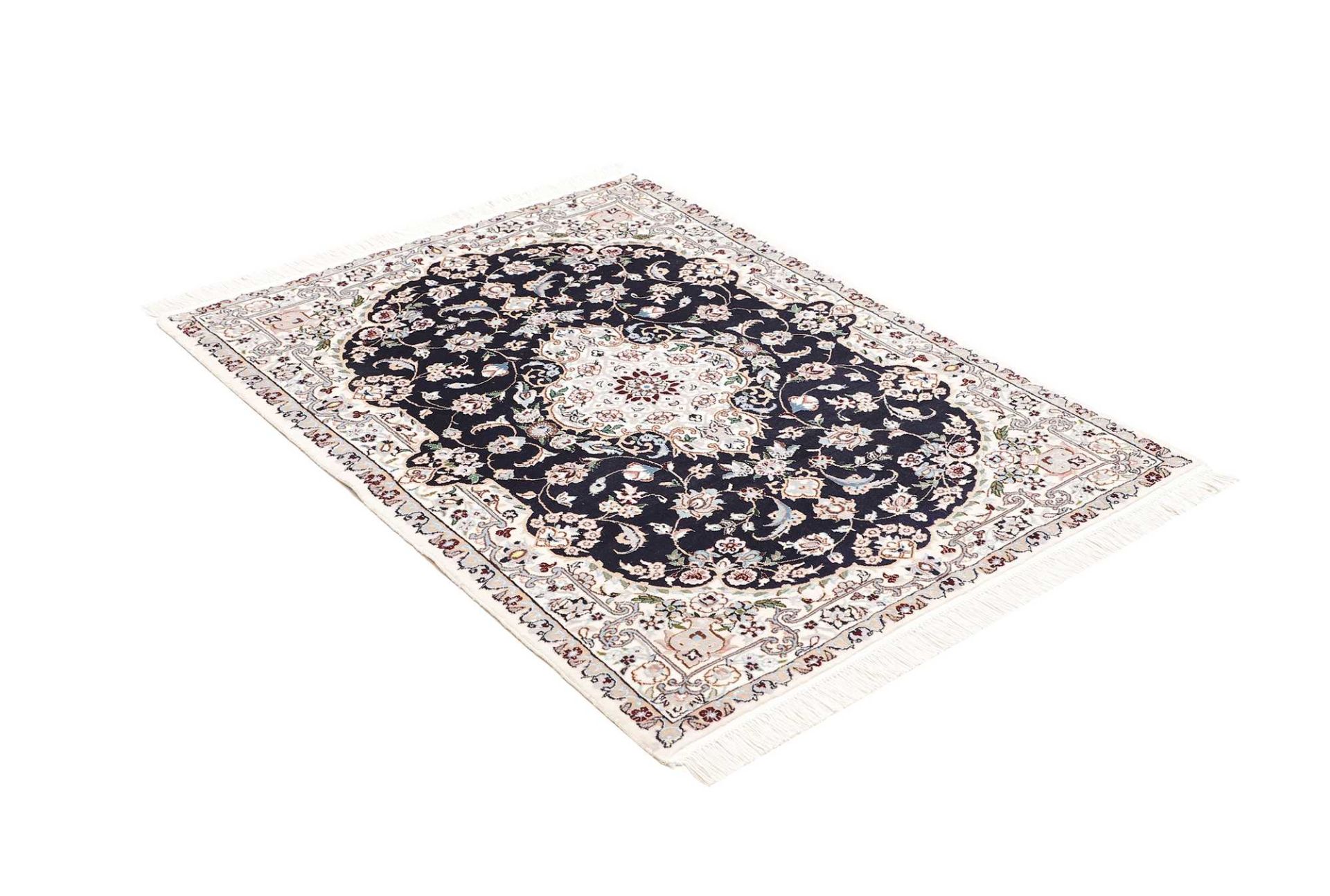 perserteppich-nain-96-x-126-cm-schurwolle-handgeknupft-exklusiv-4 Handgeknüpfter Nain Perserteppich 96 × 126 cm
