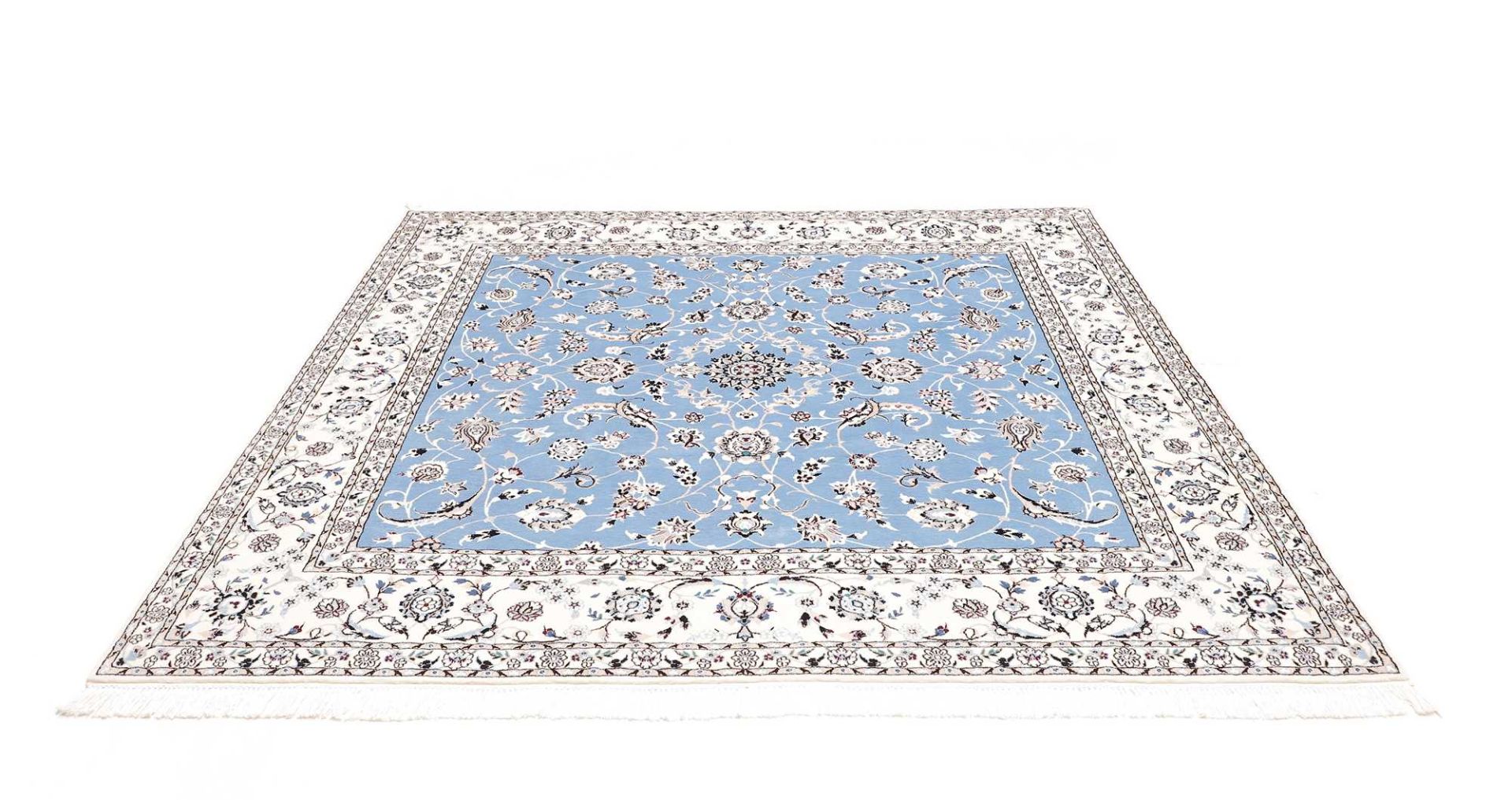 Handgeknüpfter Nain Perserteppich 209 × 207 cm