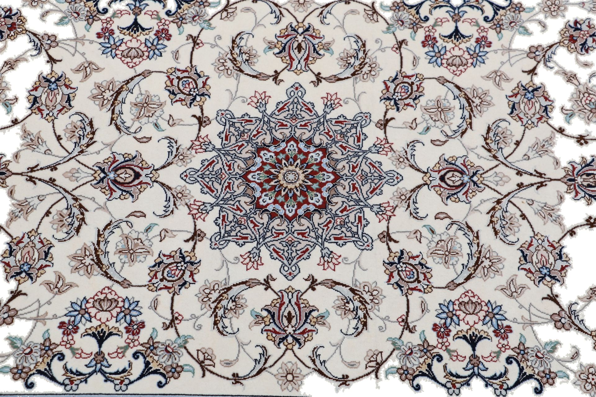 Isfahan Perserteppich aus Iran, 80 × 330 cm
