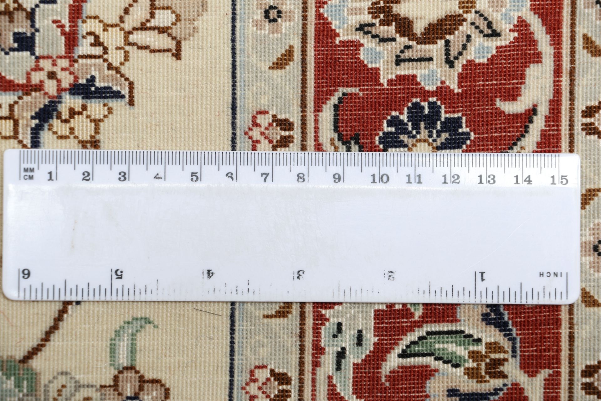 Isfahan Perserteppich aus Iran, 80 × 330 cm